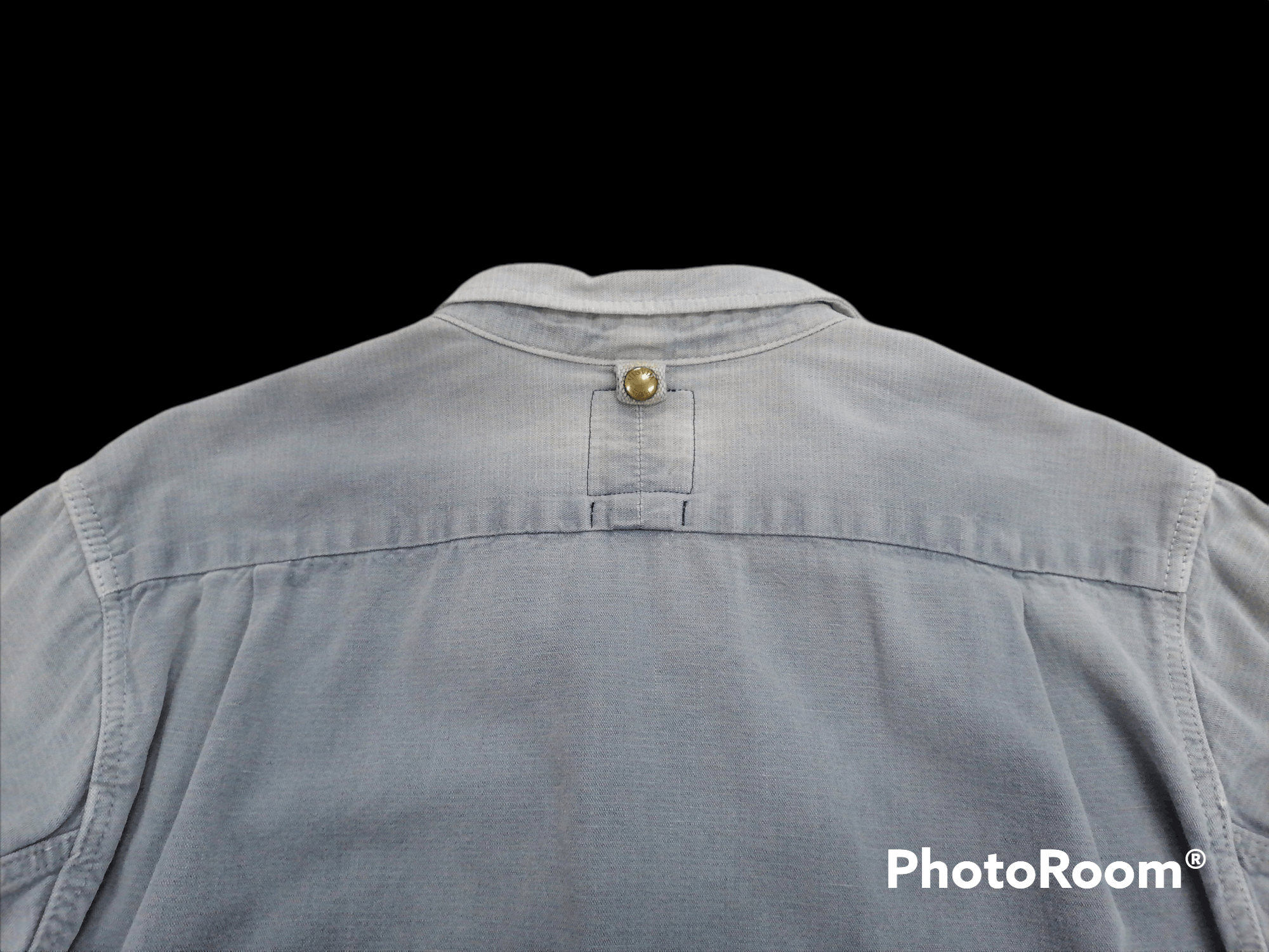 Visvim Visvim Plain Faded Blue Grey Button Shirts Size US S / EU 44-46 / 1 - 6 Thumbnail
