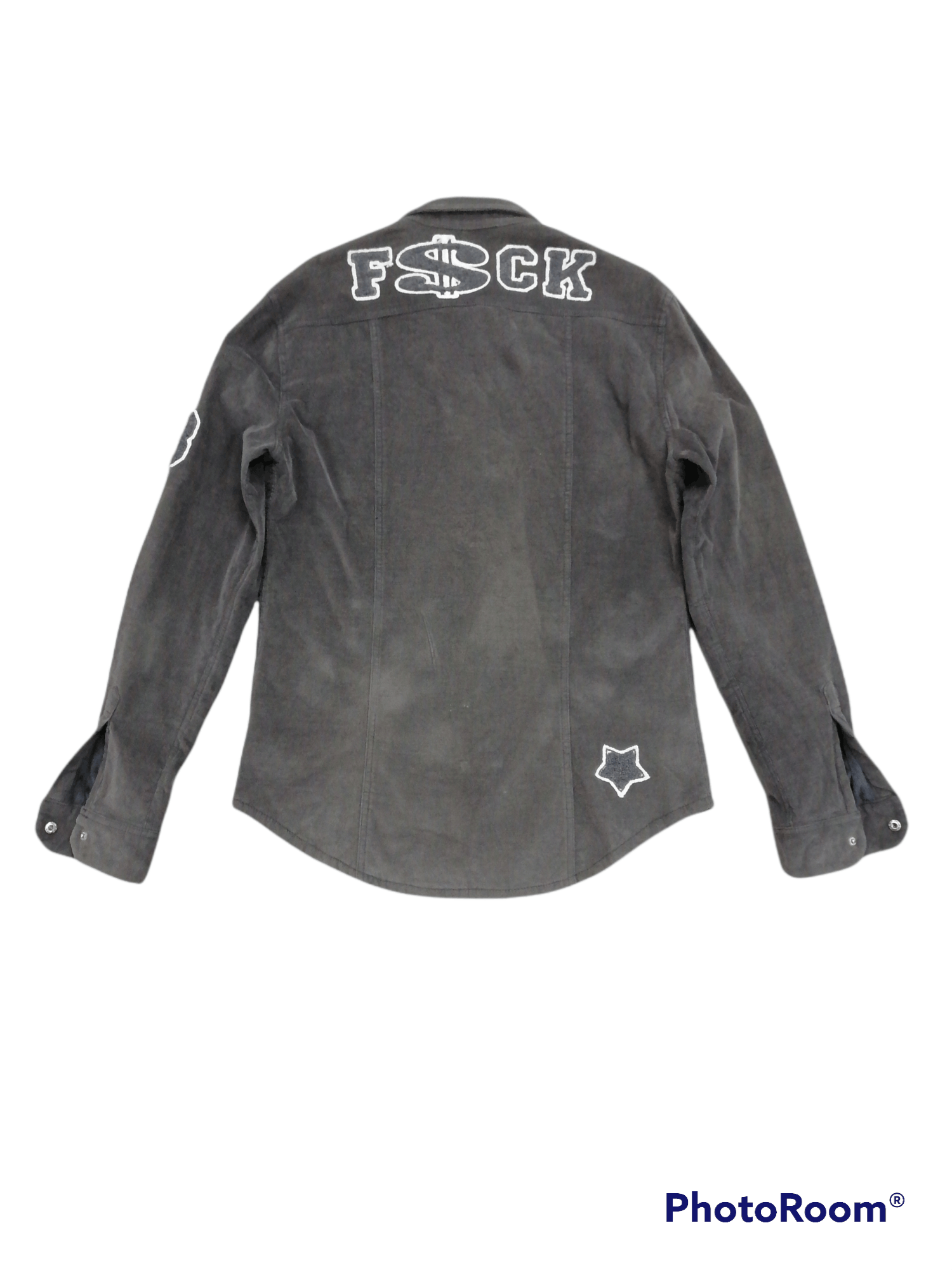 Flannel × Philipp Plein Philipp Plein Homme Fuck Dollar Fleece Inside Flannel Size US M / EU 48-50 / 2 - 6 Thumbnail