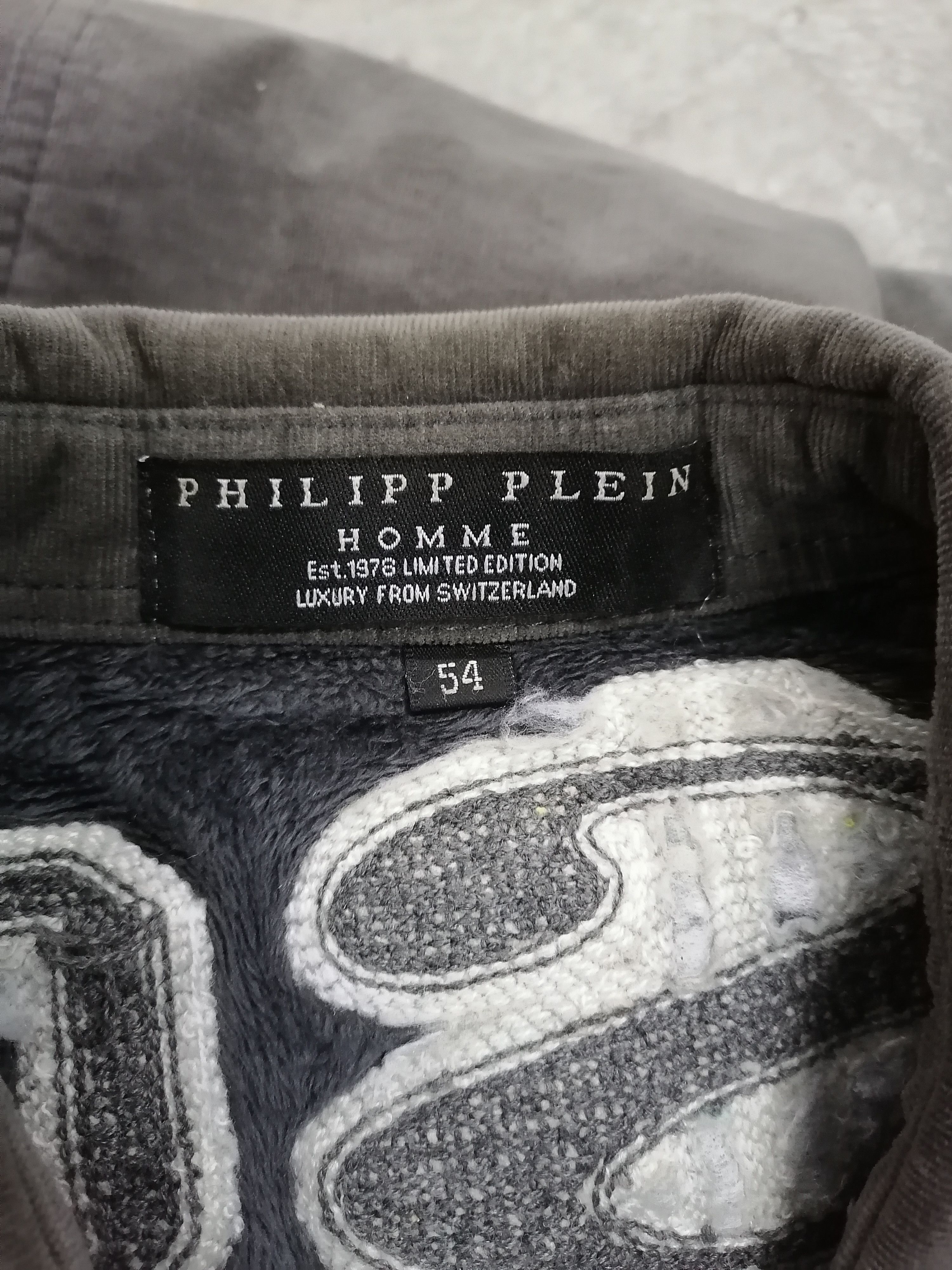 Flannel × Philipp Plein Philipp Plein Homme Fuck Dollar Fleece Inside Flannel Size US M / EU 48-50 / 2 - 9 Thumbnail