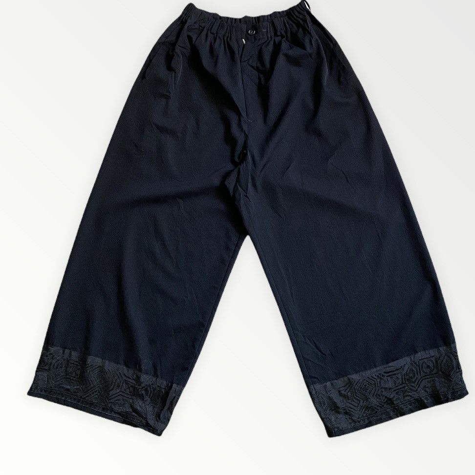 Yohji Yamamoto Y’s Black Wool With Rayon Hem Replax Fit Size US 32 / EU 48 - 2 Thumbnail