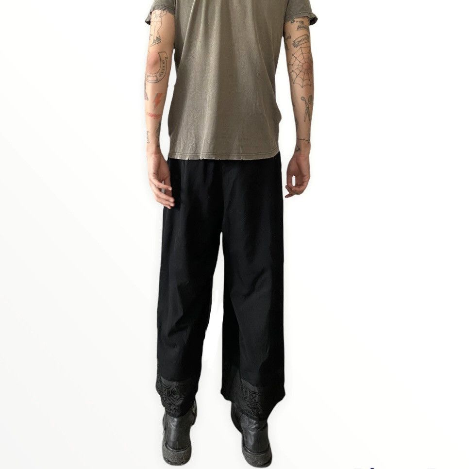 Yohji Yamamoto Y’s Black Wool With Rayon Hem Replax Fit Size US 32 / EU 48 - 6 Thumbnail
