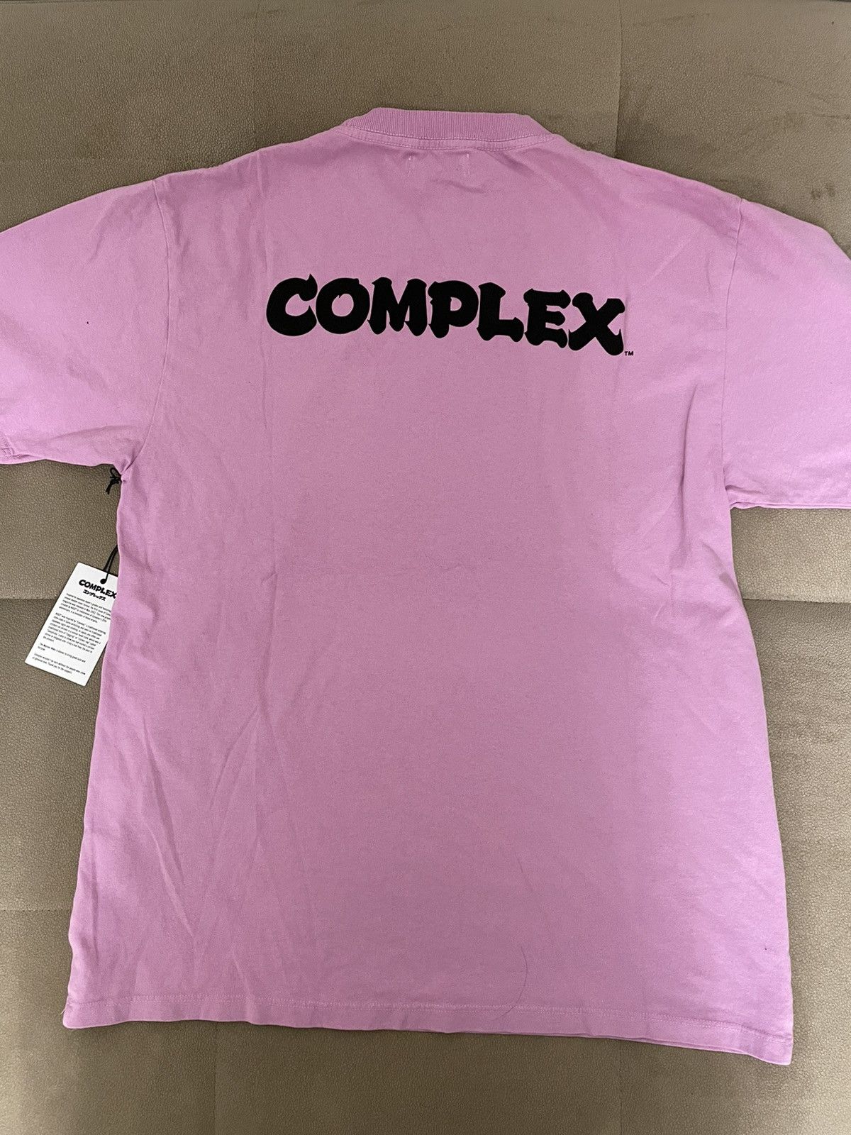 Complex × Human Made × Nigo Human Made Nigo X Complex T shirt Lavender small Size US S / EU 44-46 / 1 - 2 Thumbnail