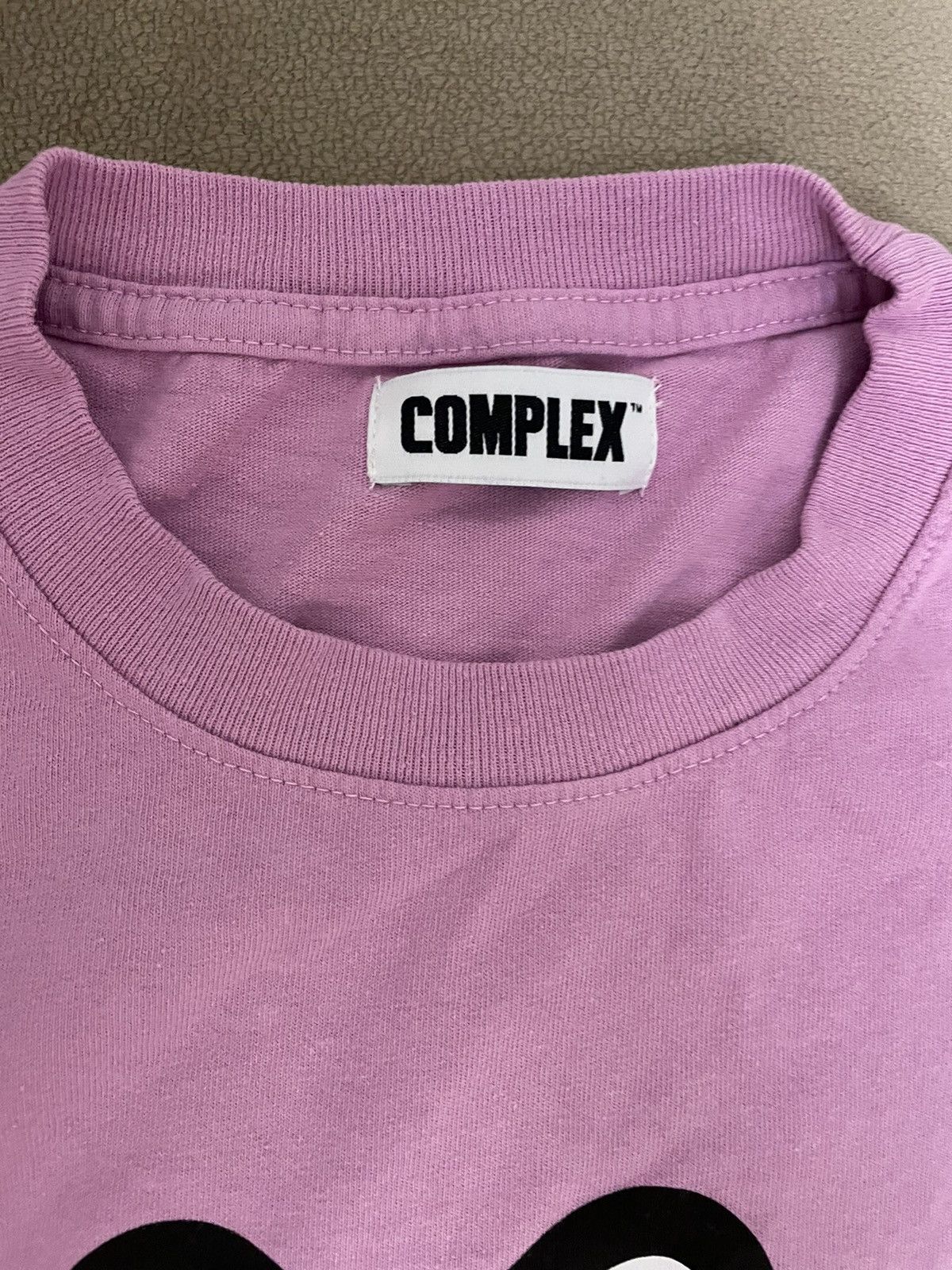 Complex × Human Made × Nigo Human Made Nigo X Complex T shirt Lavender small Size US S / EU 44-46 / 1 - 3 Thumbnail