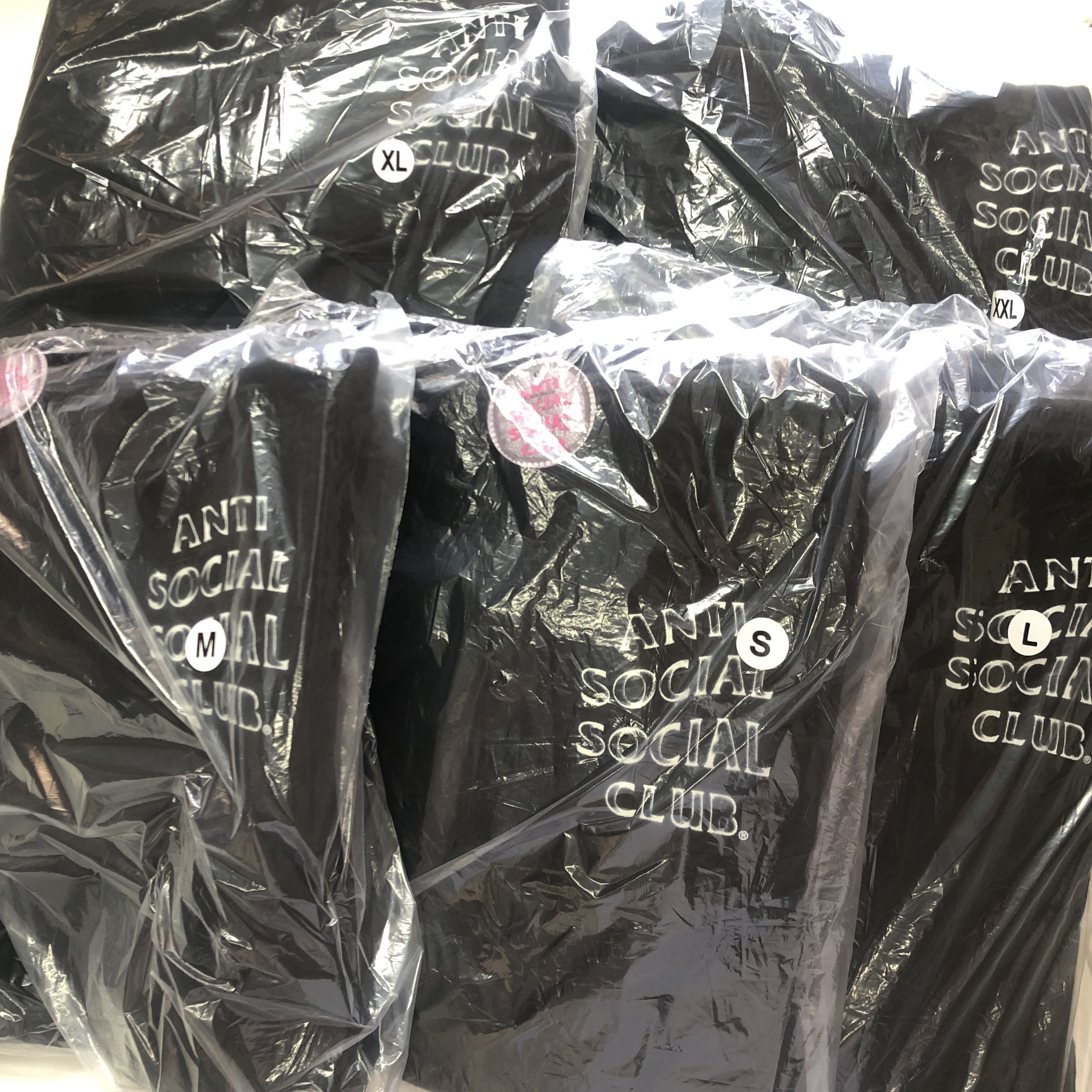 Anti Social Social Club DS member exclusive ASSC smoke Burnouts Black Hoodie Bape Size US S / EU 44-46 / 1 - 7 Thumbnail