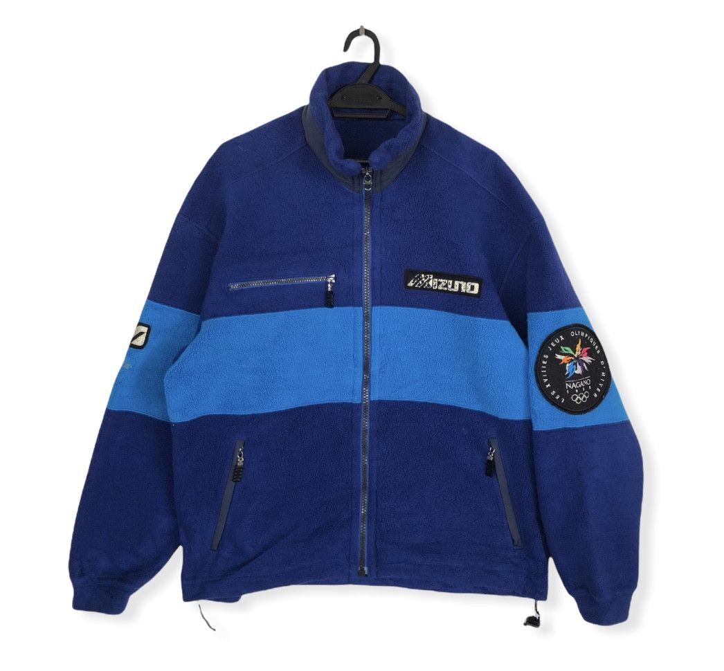 Mizuno RARE🔥VINTAGE 90’S NAGANO WINTER OLYMPICS FLEECE JACKET Size US L / EU 52-54 / 3 - 1 Thumbnail