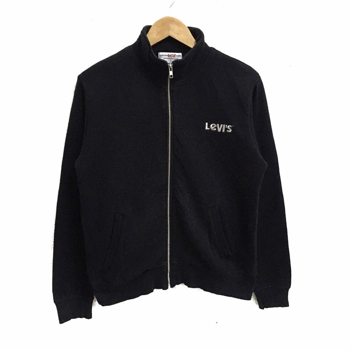 Levi's × Levi's Vintage Clothing × Vintage VINTAGE LEVIS STRAUSS SMALL LOGO ZIPPER SWEATER Size US S / EU 44-46 / 1 - 1 Thumbnail