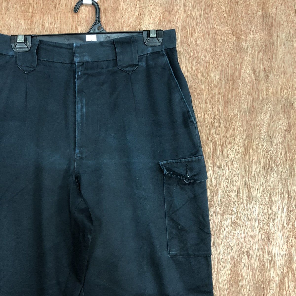 Japanese Brand DL Japan Blue faded multipocket utility Cargo Pants #c718 Size US 30 / EU 46 - 4 Thumbnail