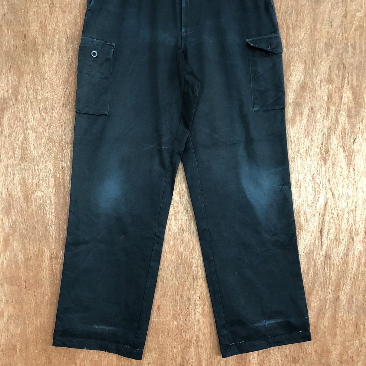 Japanese Brand DL Japan Blue faded multipocket utility Cargo Pants #c718 Size US 30 / EU 46 - 3 Thumbnail
