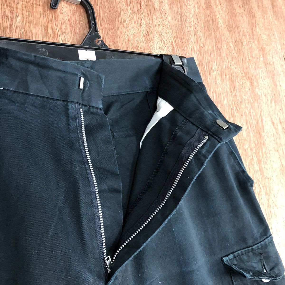 Japanese Brand DL Japan Blue faded multipocket utility Cargo Pants #c718 Size US 30 / EU 46 - 6 Thumbnail
