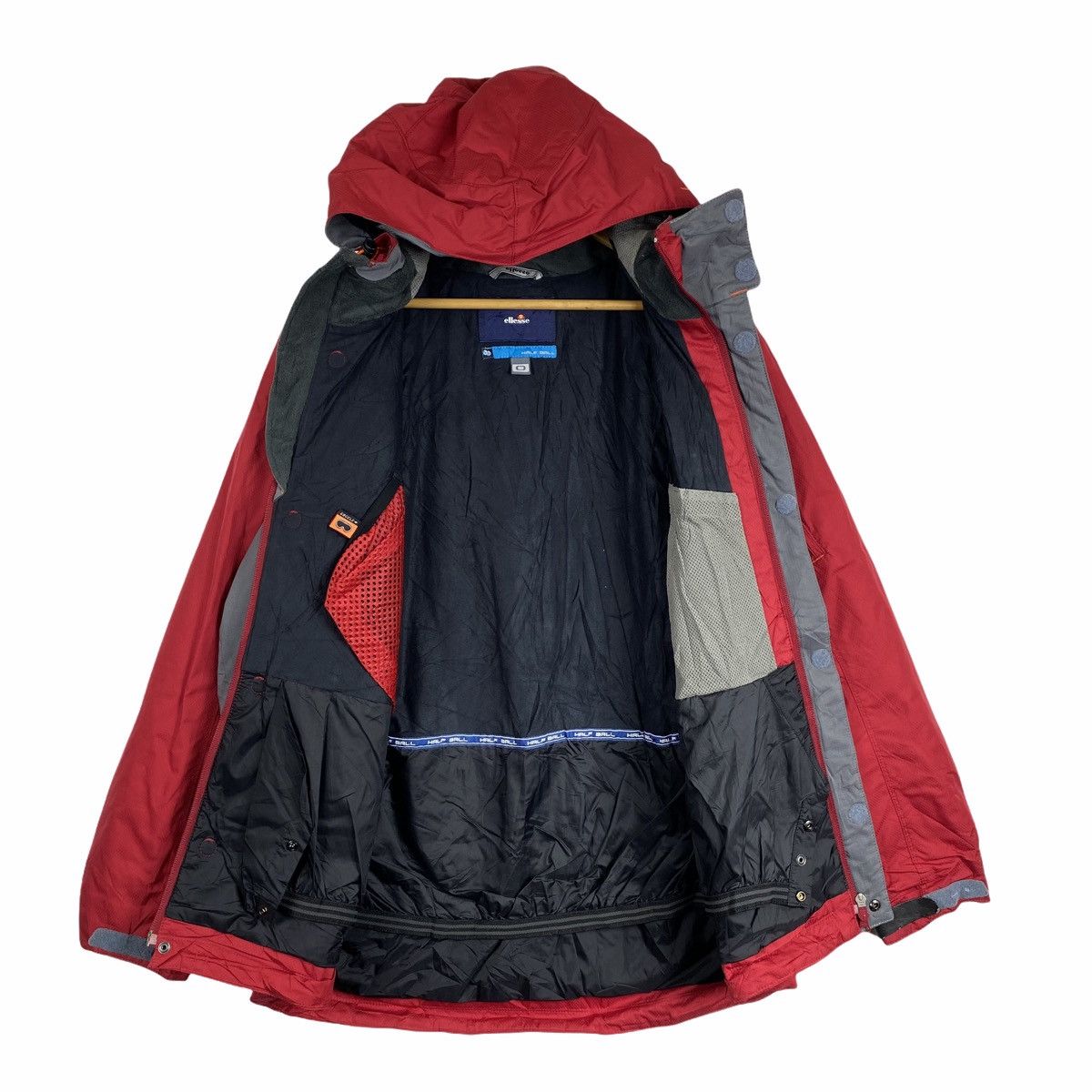 Ellesse × Vintage VINTAGE ELLESSE HALF BALL SMALL LOGO SKI HOODIE JACKET Size US XL / EU 56 / 4 - 3 Thumbnail