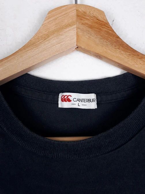 Canterbury of New Zealand × Vintage Canterbury New Zealand Rugby Logo Spell Out Tshirt Size US S / EU 44-46 / 1 - 3 Thumbnail