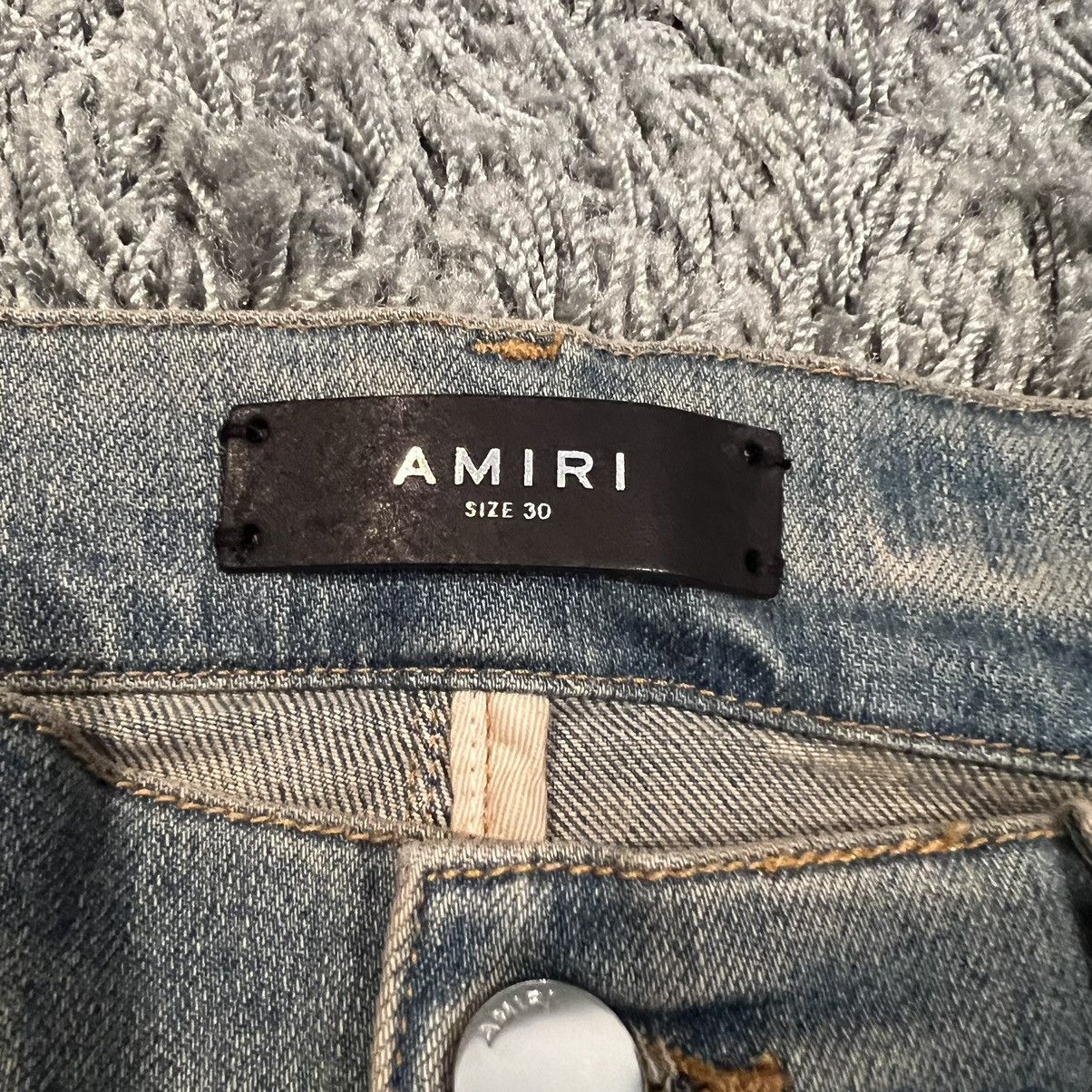 Amiri Amiri bandana jeans denim stars logo MX1 tapered stack Size US 30 / EU 46 - 6 Thumbnail