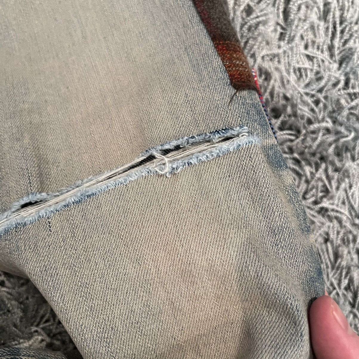 Amiri Amiri bandana jeans denim stars logo MX1 tapered stack Size US 30 / EU 46 - 5 Thumbnail