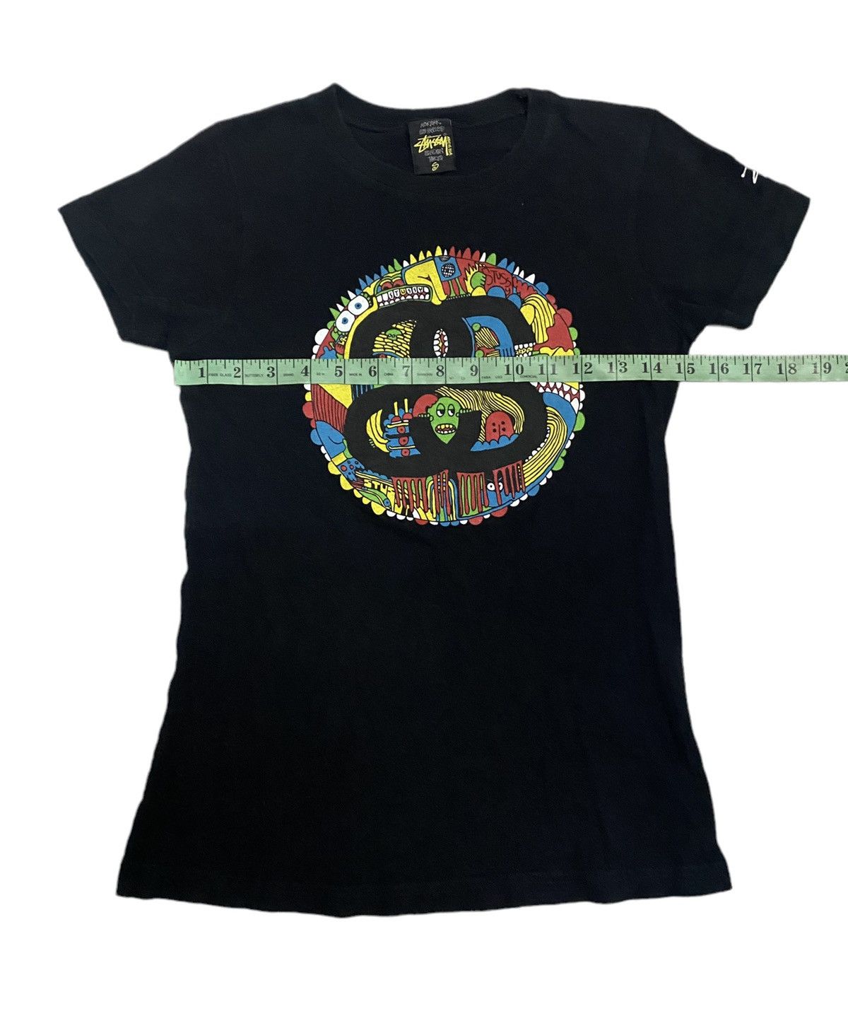 Stussy × Vintage Vintage Stussy japanese Women Tee Size S / US 4 / IT 40 - 6 Thumbnail