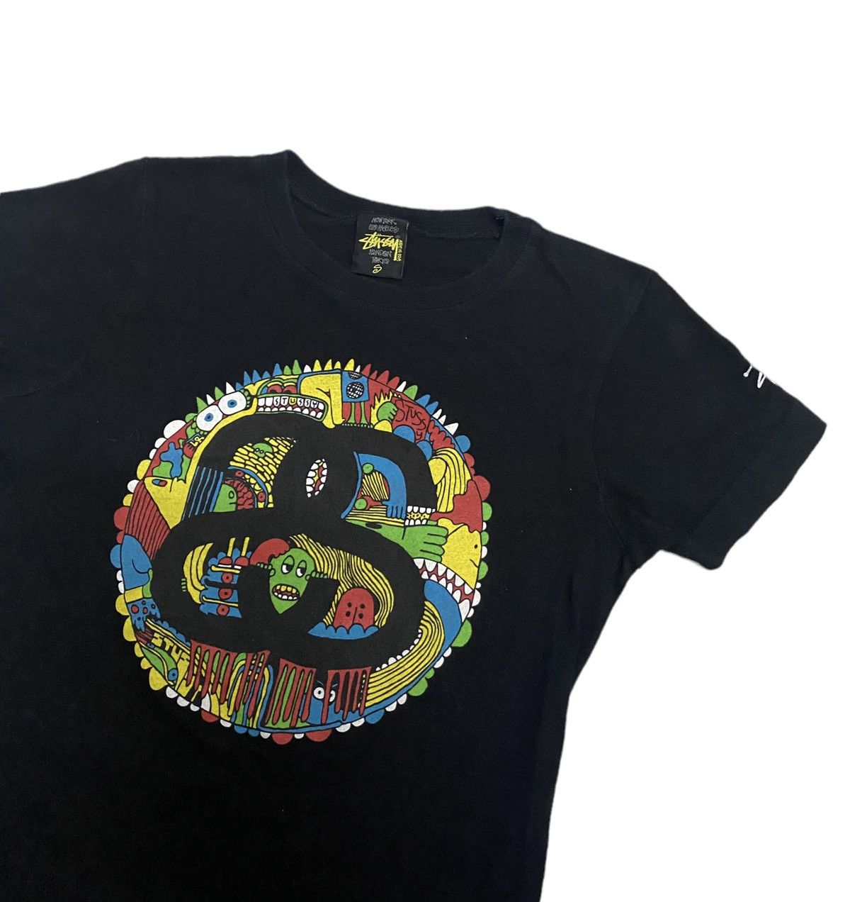 Stussy × Vintage Vintage Stussy japanese Women Tee Size S / US 4 / IT 40 - 2 Thumbnail