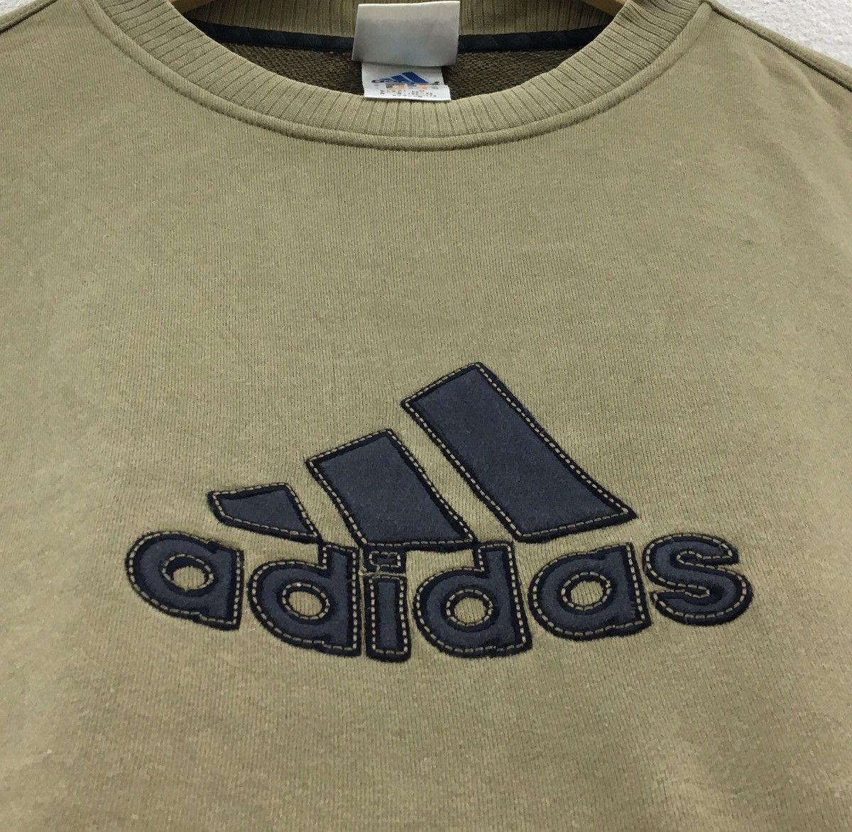 Adidas Vintage 90s Adidas Sweatshirt Big Logo Size US M / EU 48-50 / 2 - 5 Thumbnail