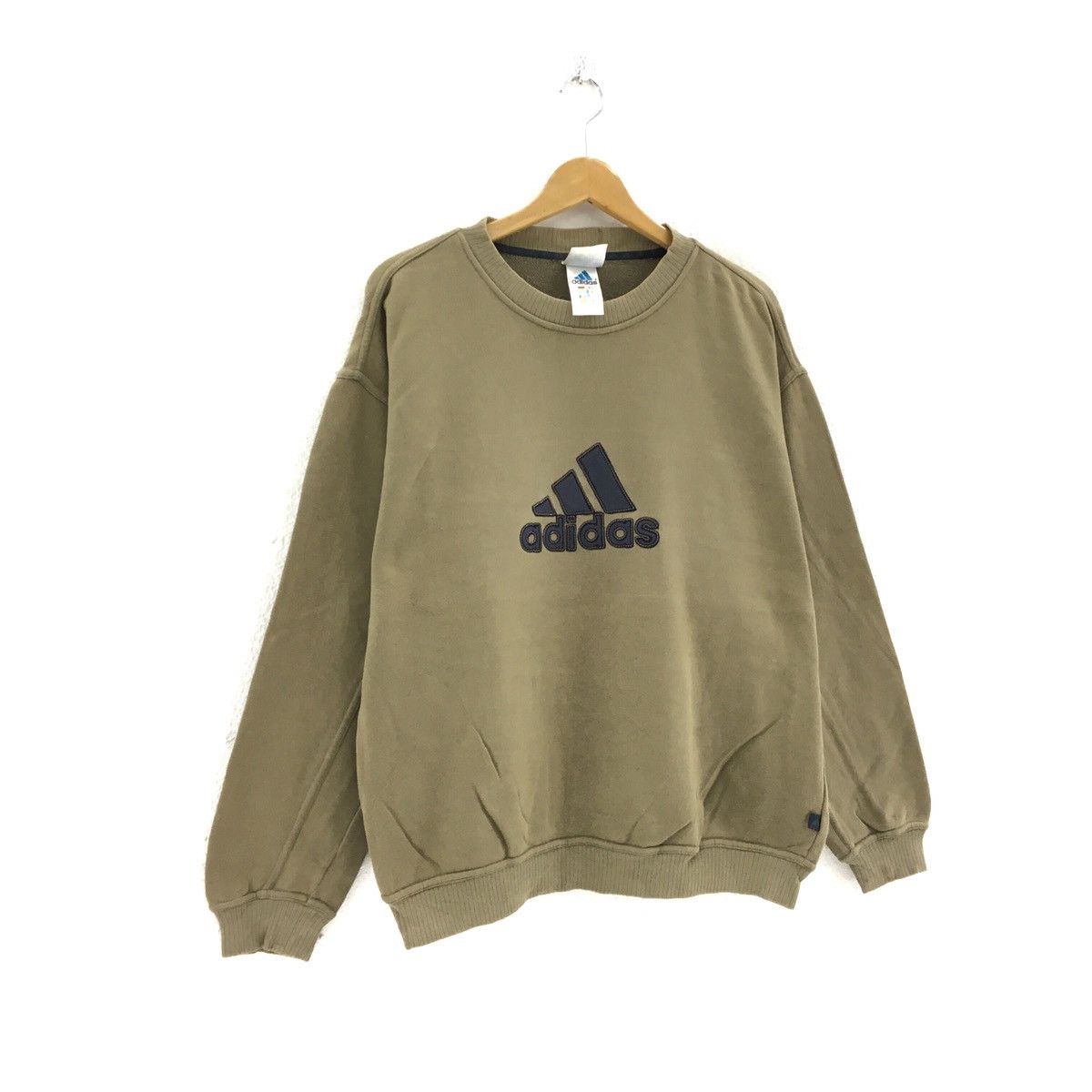 Adidas Vintage 90s Adidas Sweatshirt Big Logo Size US M / EU 48-50 / 2 - 3 Thumbnail