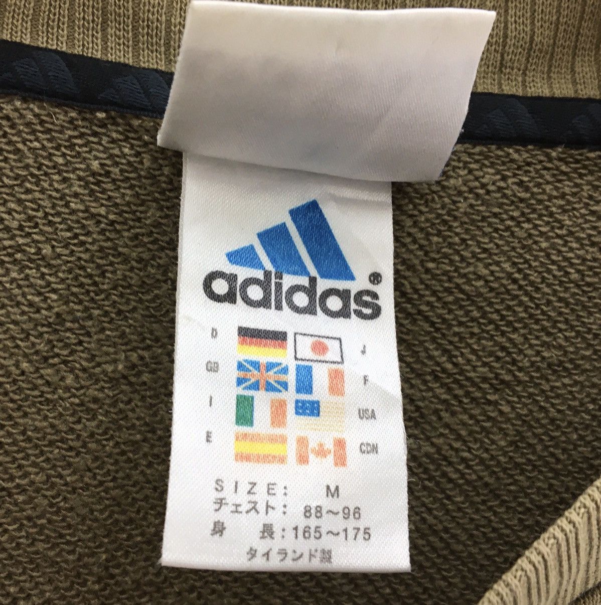 Adidas Vintage 90s Adidas Sweatshirt Big Logo Size US M / EU 48-50 / 2 - 9 Thumbnail