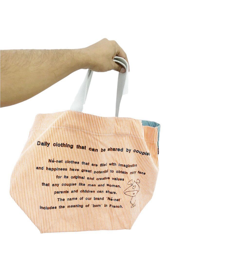 Issey Miyake 2000’s Ne Net two tone tote bag Size ONE SIZE - 4 Thumbnail
