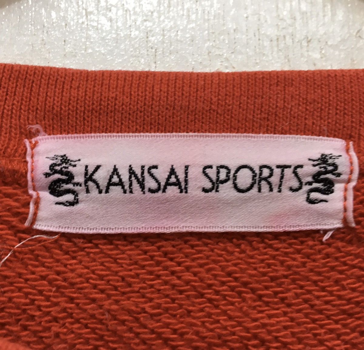 Kansai Yamamoto Vintage KANSAI SPORTS CrewNeck Long Sleeve Sweatshirt Size US L / EU 52-54 / 3 - 8 Thumbnail