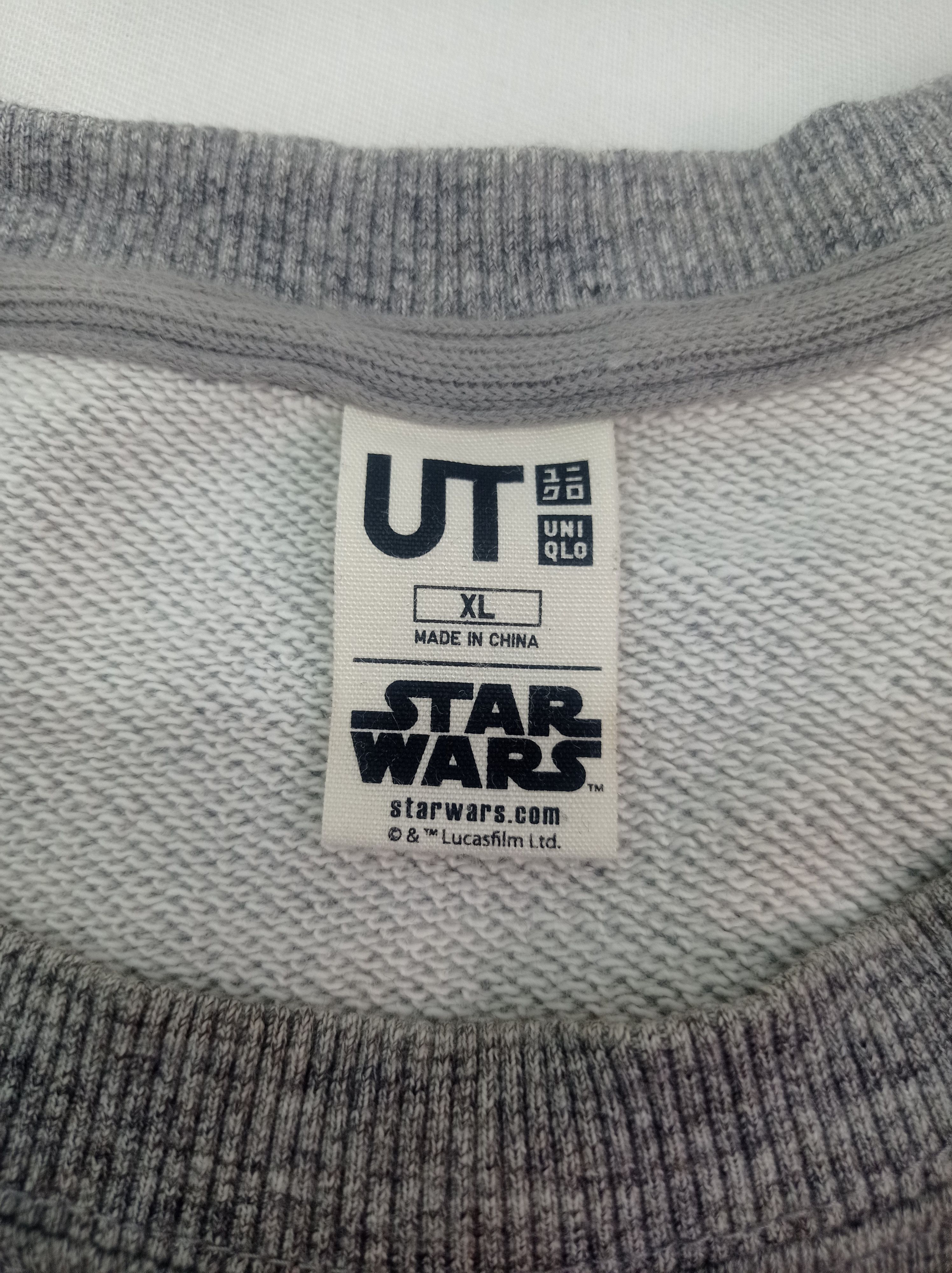 Star Wars Uniqlo X Star War Darth Vader Sweatshirts Size US XL / EU 56 / 4 - 5 Thumbnail