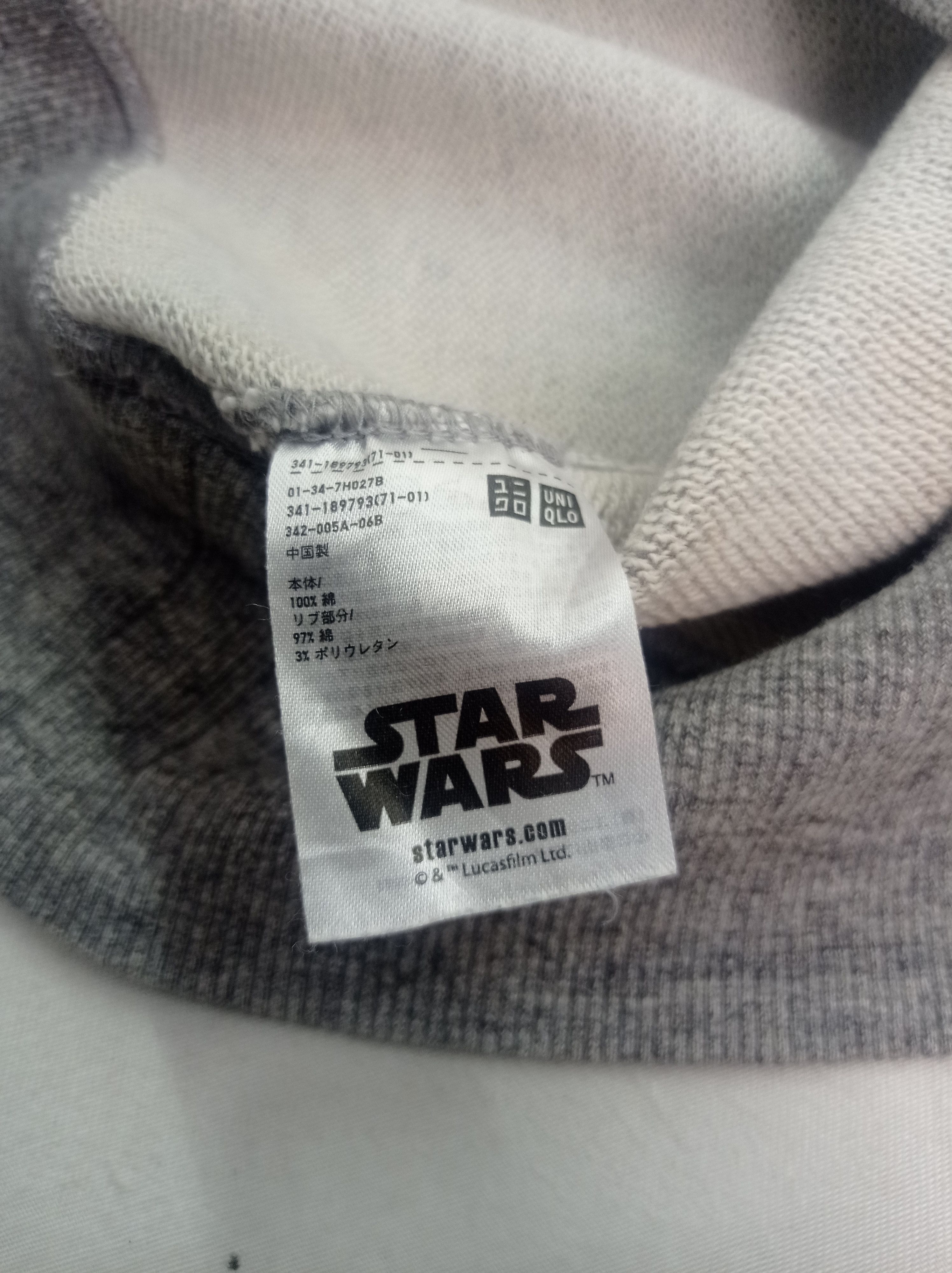 Star Wars Uniqlo X Star War Darth Vader Sweatshirts Size US XL / EU 56 / 4 - 4 Thumbnail