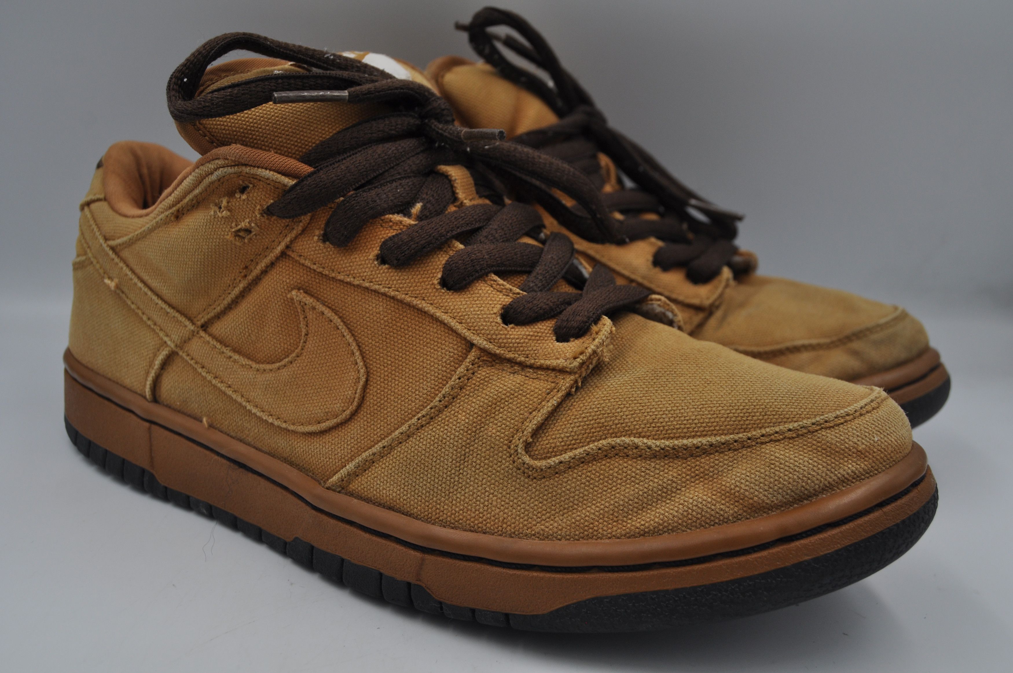 image of Carhartt - 2004 - "carhartt" Dunk Low Pro Sb Shoes in Brown, Men's (Size 10)