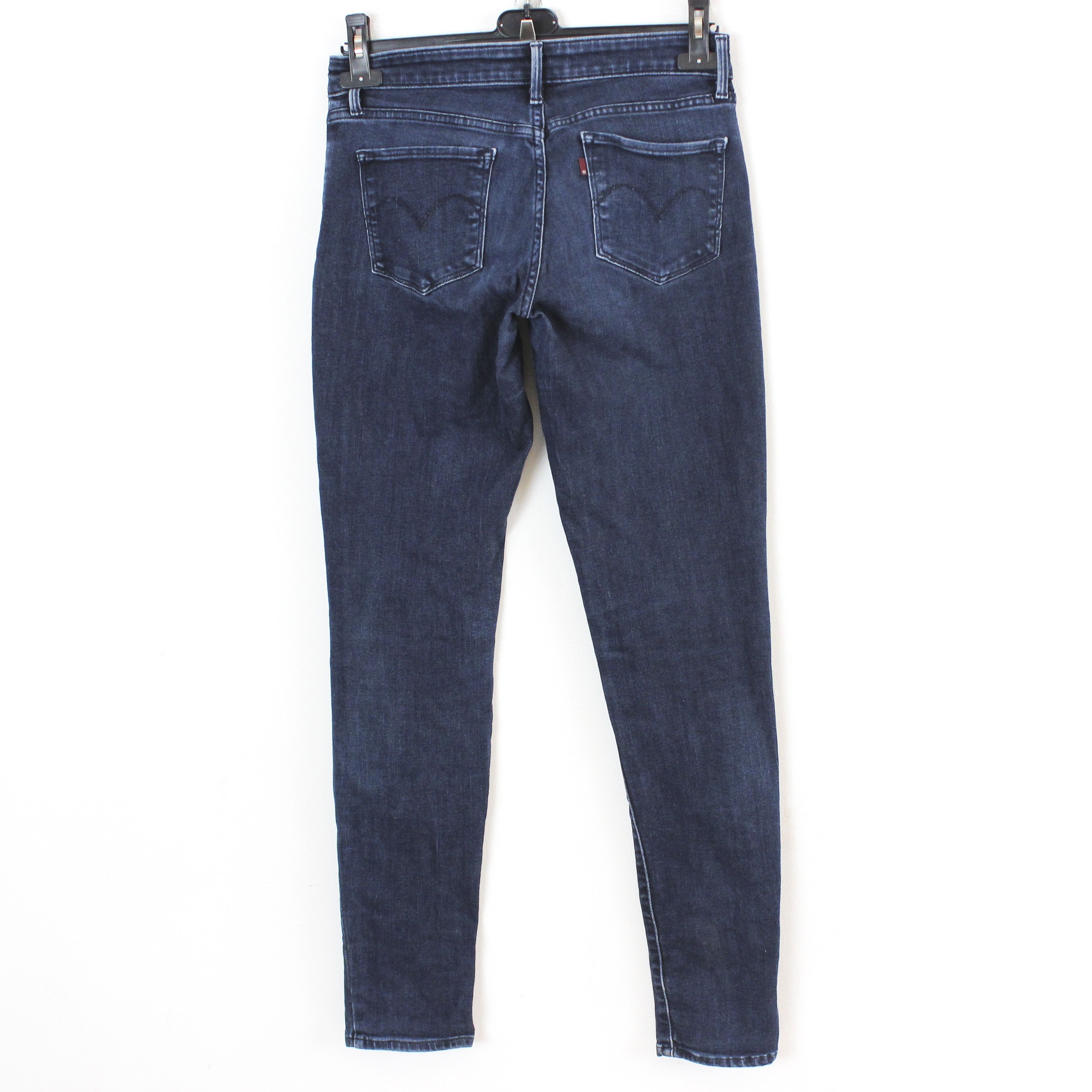 Levi's Demi Curve Skinny Jeans Women W27L34 Trousers Pants Mid Rise Size 27" / US 4 / IT 40 - 4 Thumbnail