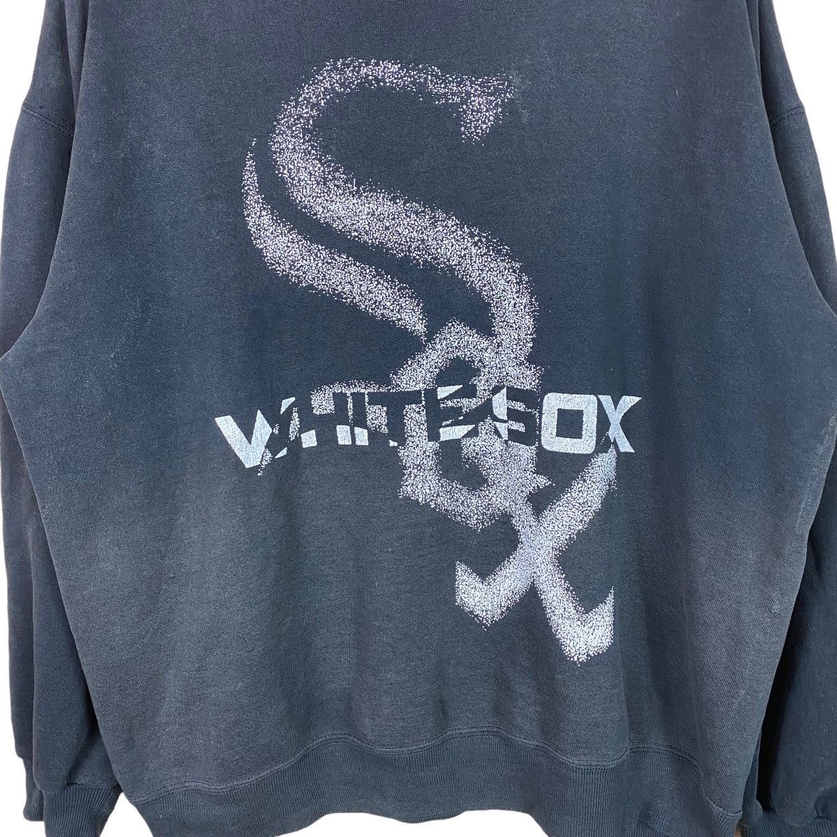 NFL × Vintage VINTAGE WHITE SOX MLB TEAM SWEATSHIRT Size US XL / EU 56 / 4 - 2 Thumbnail