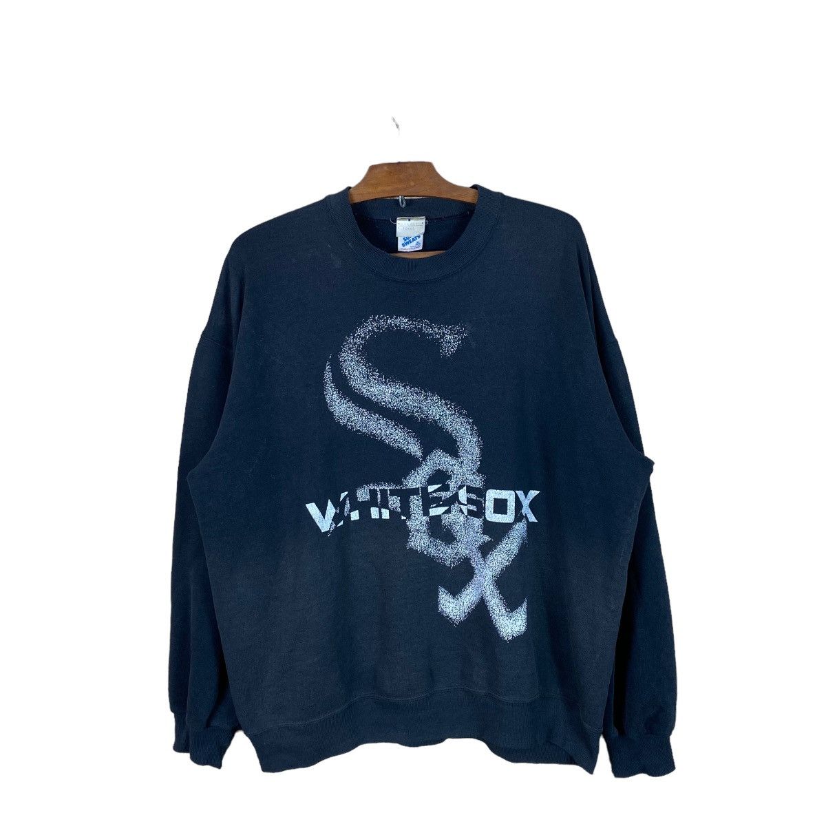 NFL × Vintage VINTAGE WHITE SOX MLB TEAM SWEATSHIRT Size US XL / EU 56 / 4 - 1 Thumbnail