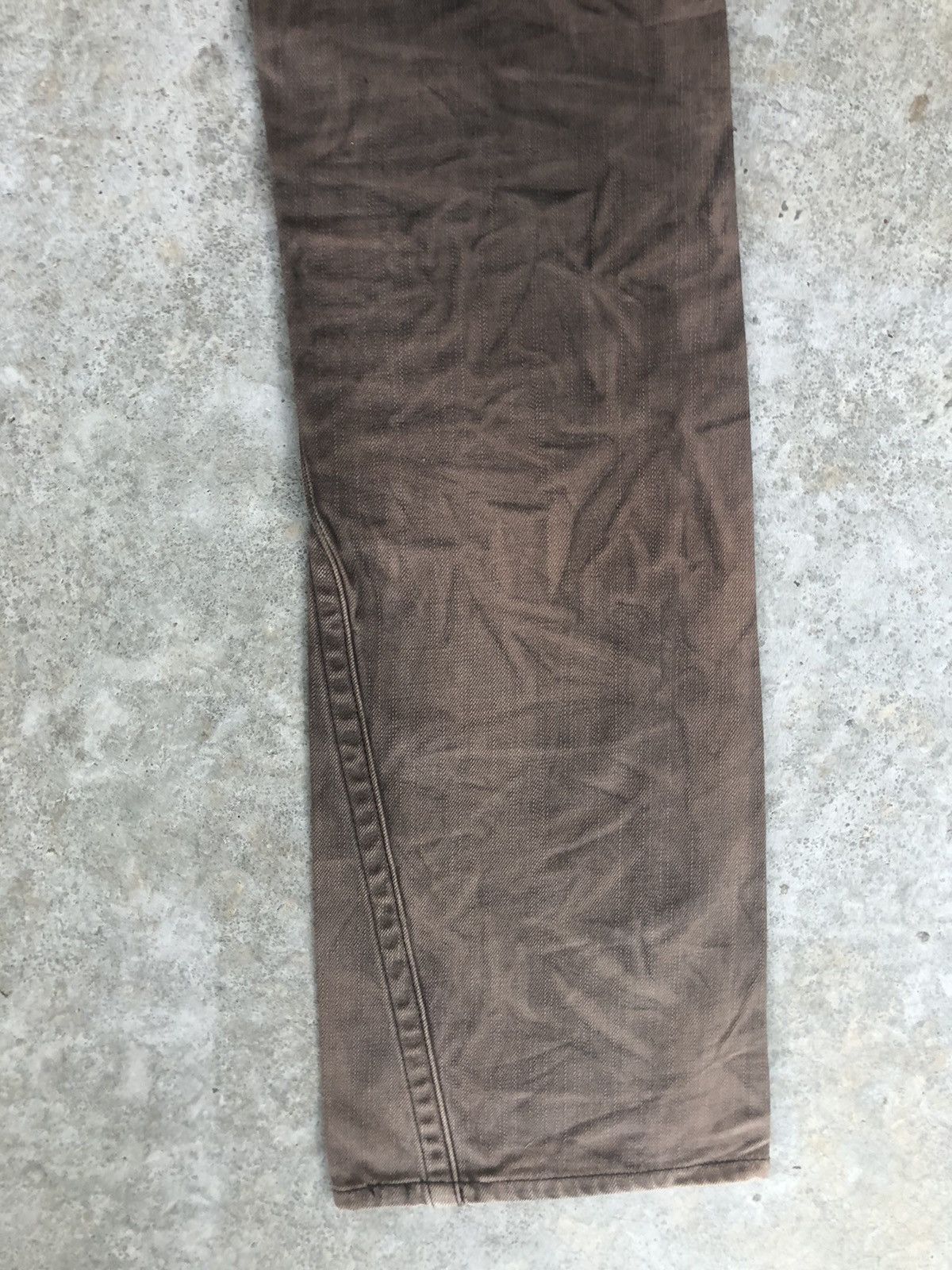 Nicole Club Nicole Club Flared Jeans Snake Skin Leather Distressed Size US 30 / EU 46 - 10 Thumbnail