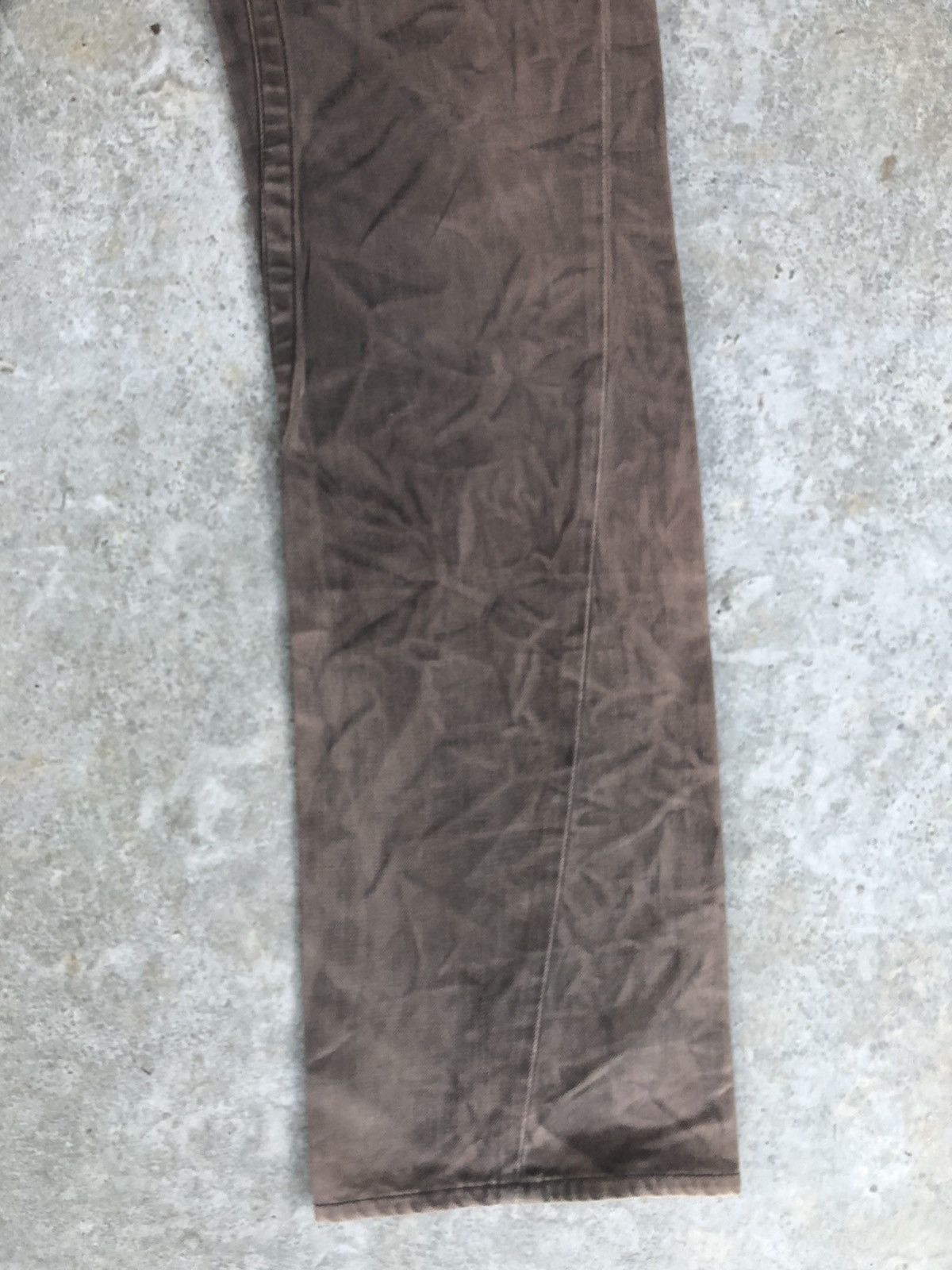 Nicole Club Nicole Club Flared Jeans Snake Skin Leather Distressed Size US 30 / EU 46 - 7 Thumbnail