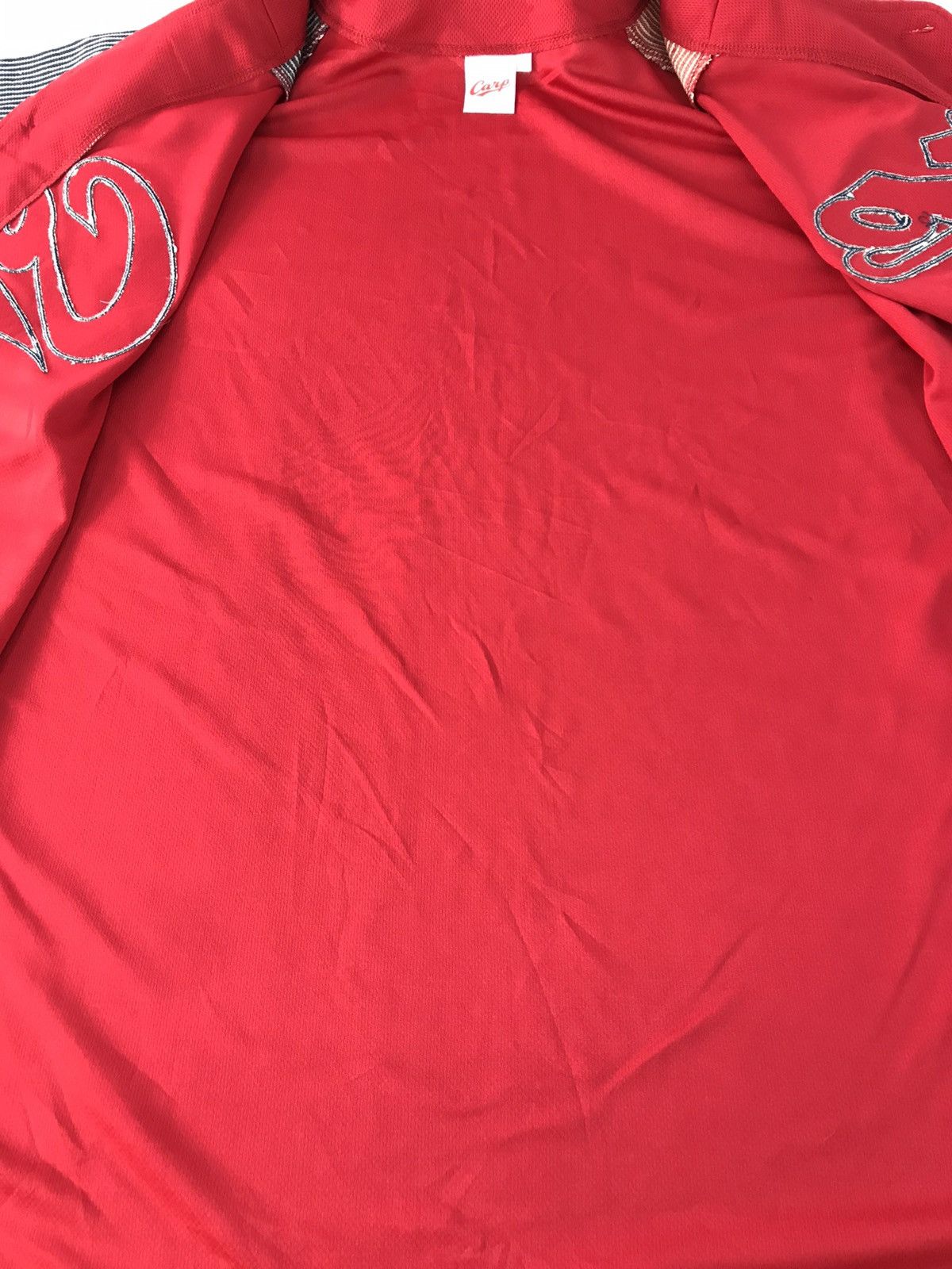 Japanese Brand × Vintage Carps 18 Fun Club Japanese Baseball League Button Up Tee Size US S / EU 44-46 / 1 - 6 Thumbnail