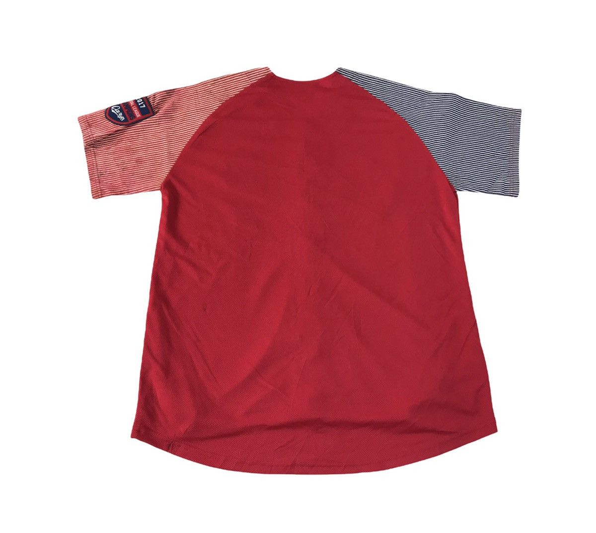 Japanese Brand × Vintage Carps 18 Fun Club Japanese Baseball League Button Up Tee Size US S / EU 44-46 / 1 - 2 Thumbnail