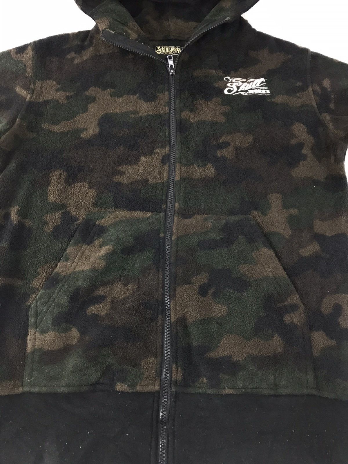 Japanese Brand Japanese Brand Skull Works Camo Hoodies Designer K493j Size US S / EU 44-46 / 1 - 3 Thumbnail