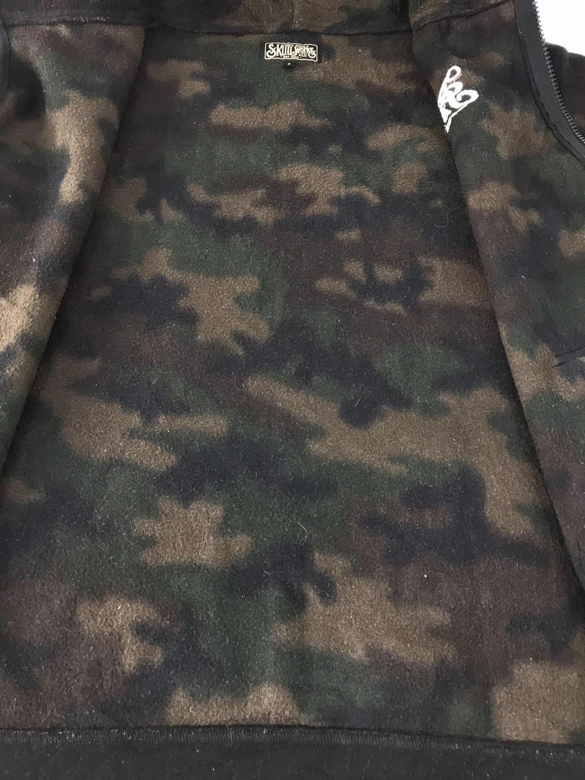 Japanese Brand Japanese Brand Skull Works Camo Hoodies Designer K493j Size US S / EU 44-46 / 1 - 4 Thumbnail