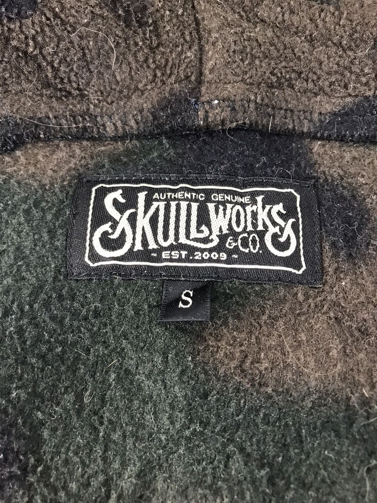 Japanese Brand Japanese Brand Skull Works Camo Hoodies Designer K493j Size US S / EU 44-46 / 1 - 5 Thumbnail