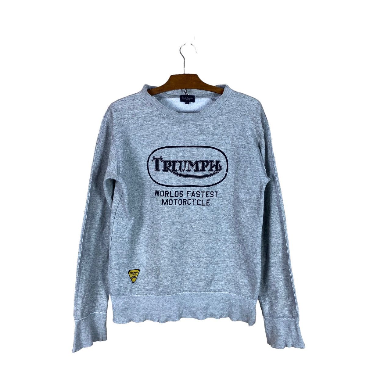Paul Smith PAUL SMITH TRIUMPH WORLD FASTES MOTORCYCLE SWEATSHIRT Size US M / EU 48-50 / 2 - 1 Thumbnail