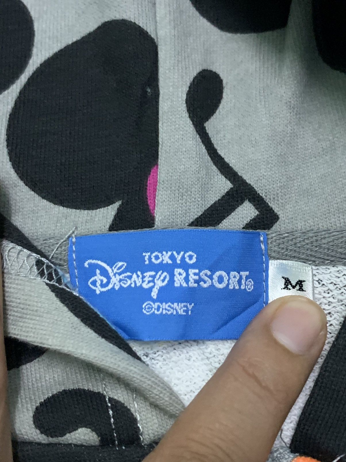 Disney Nice Zipper Mickey Mouse Full Print Hoodies Size US M / EU 48-50 / 2 - 7 Thumbnail