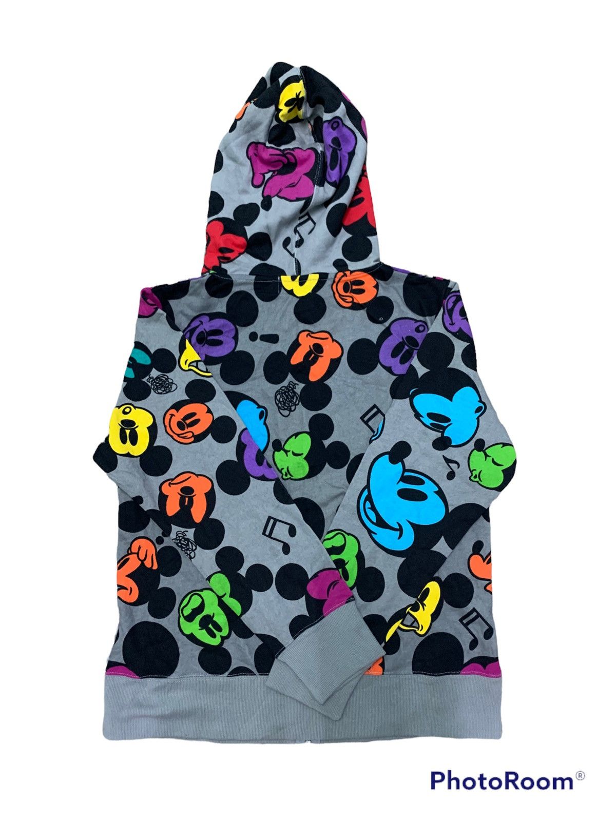 Disney Nice Zipper Mickey Mouse Full Print Hoodies Size US M / EU 48-50 / 2 - 1 Thumbnail