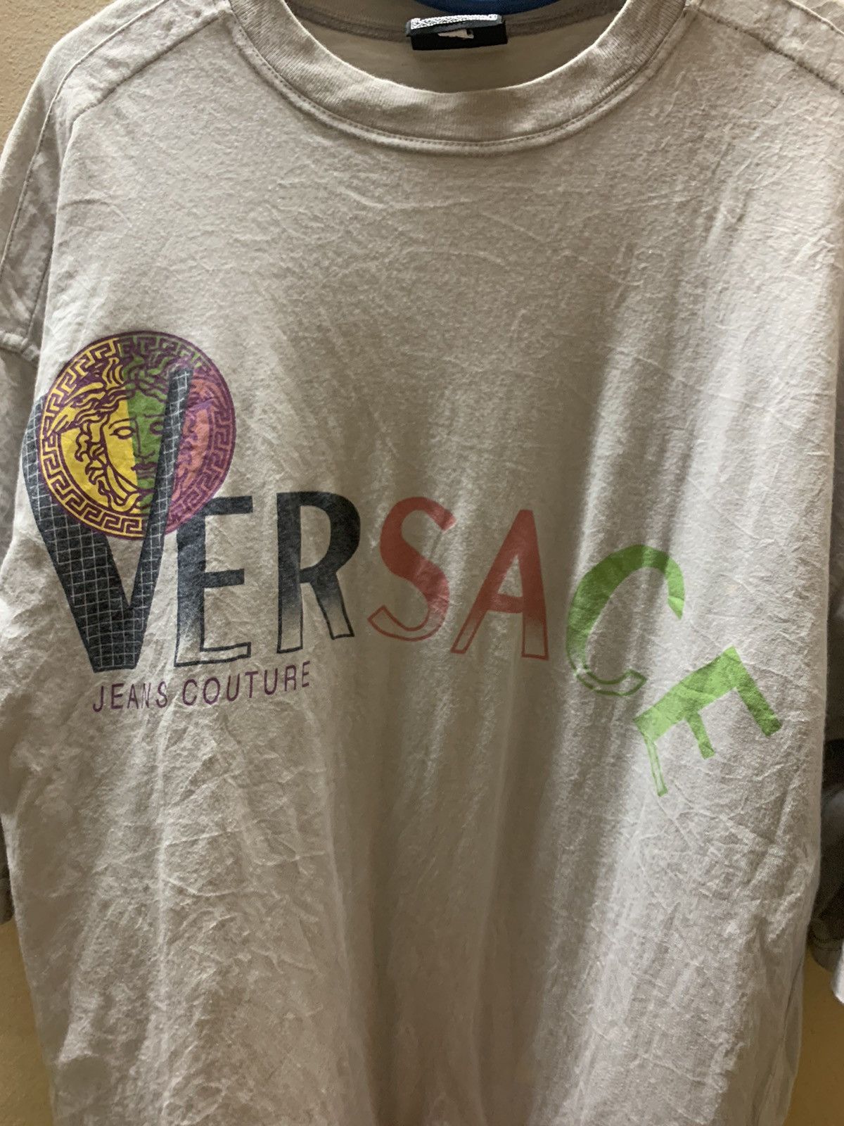 Other Vintage Versace Jeans Couture Short Sleeve T Shirts Size US M / EU 48-50 / 2 - 11 Thumbnail