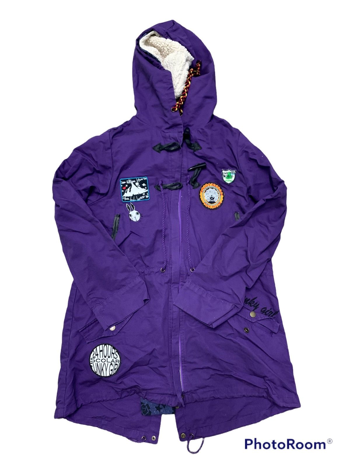 Designer Nice Scolar With Hooded Long Jacket Size US L / EU 52-54 / 3 - 1 Thumbnail