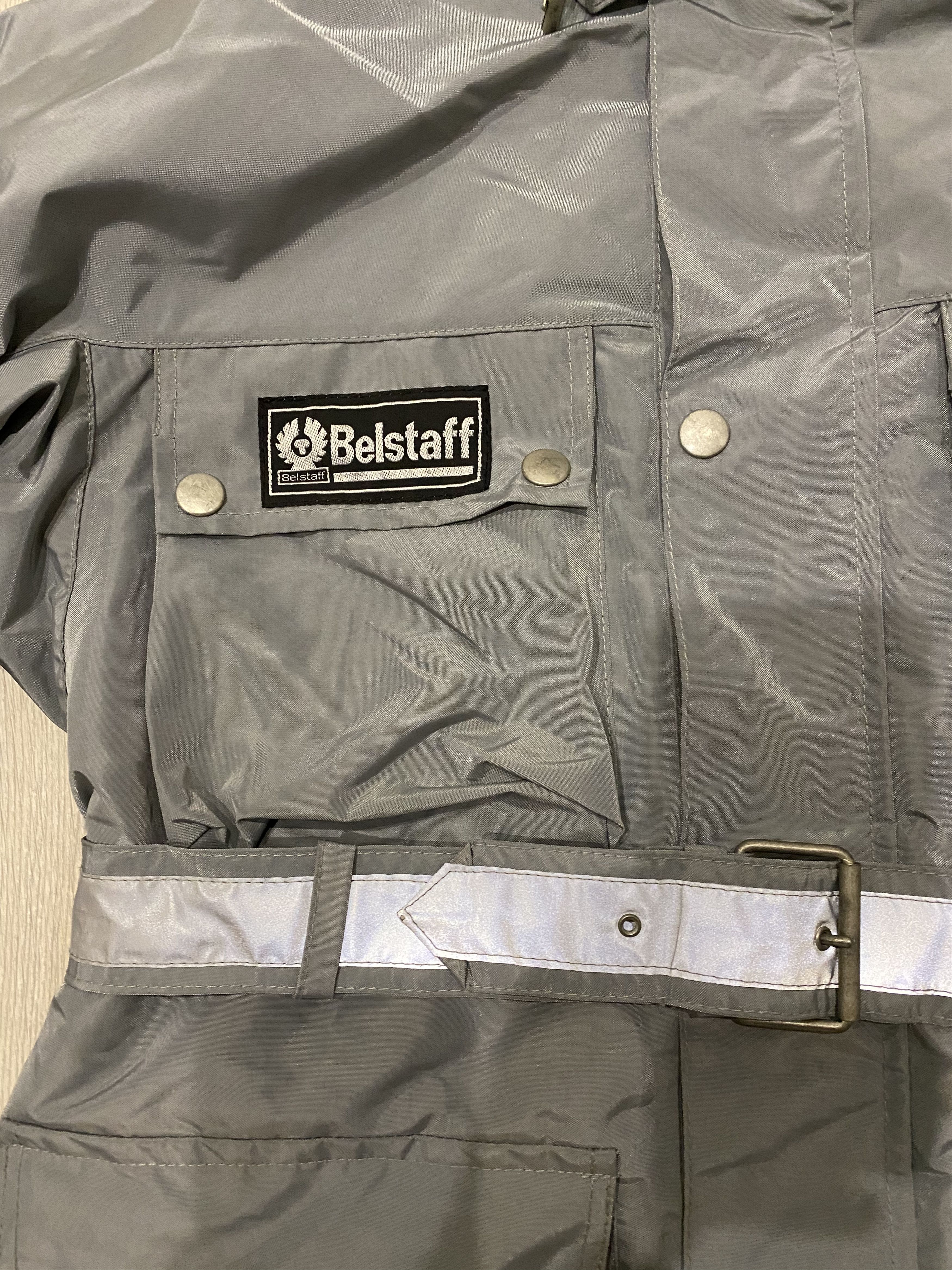 Belstaff Belstaff Nylon Motorcycle Belted Jacket Size M Size US M / EU 48-50 / 2 - 2 Thumbnail