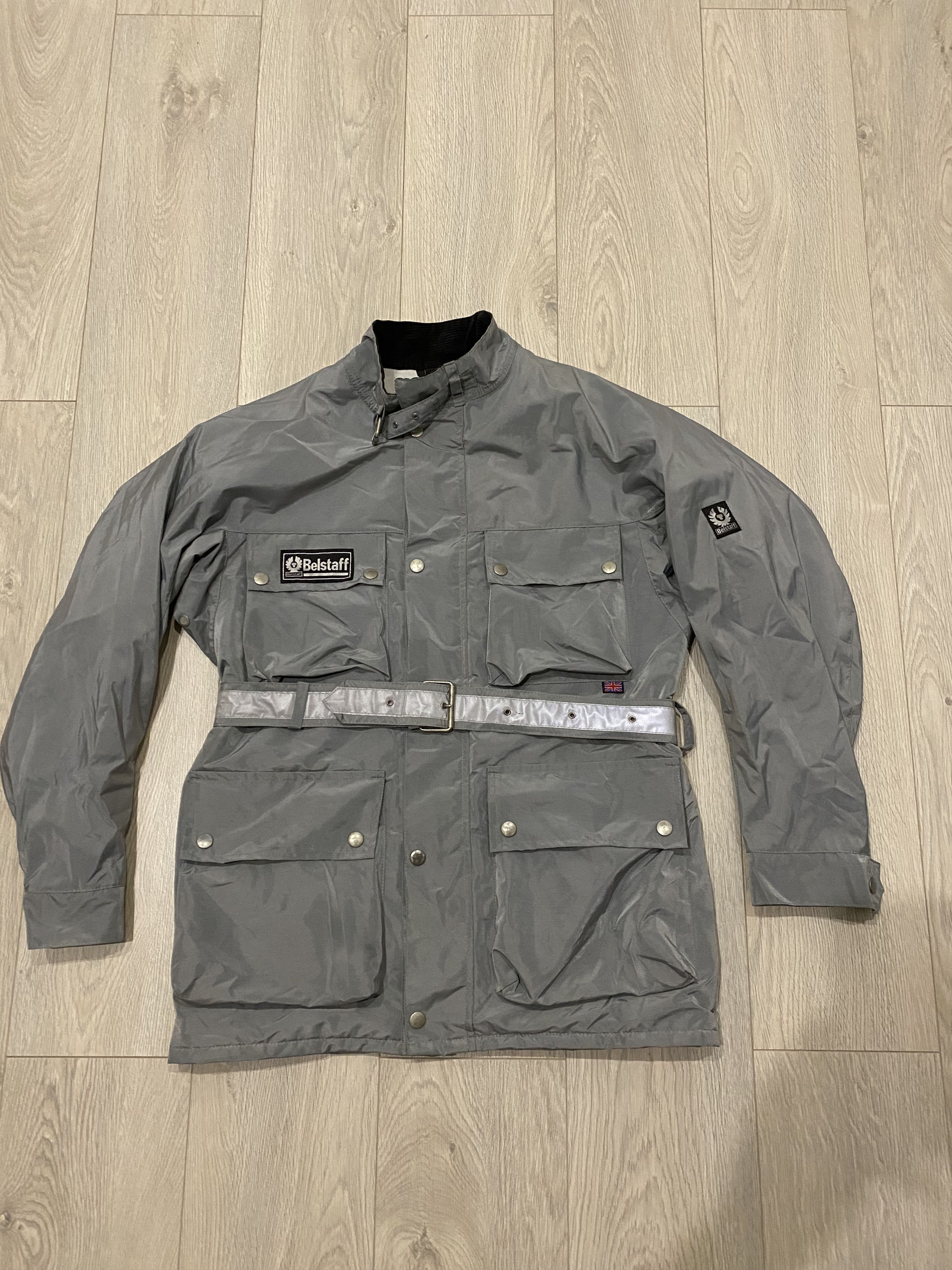 Belstaff Belstaff Nylon Motorcycle Belted Jacket Size M Size US M / EU 48-50 / 2 - 1 Thumbnail