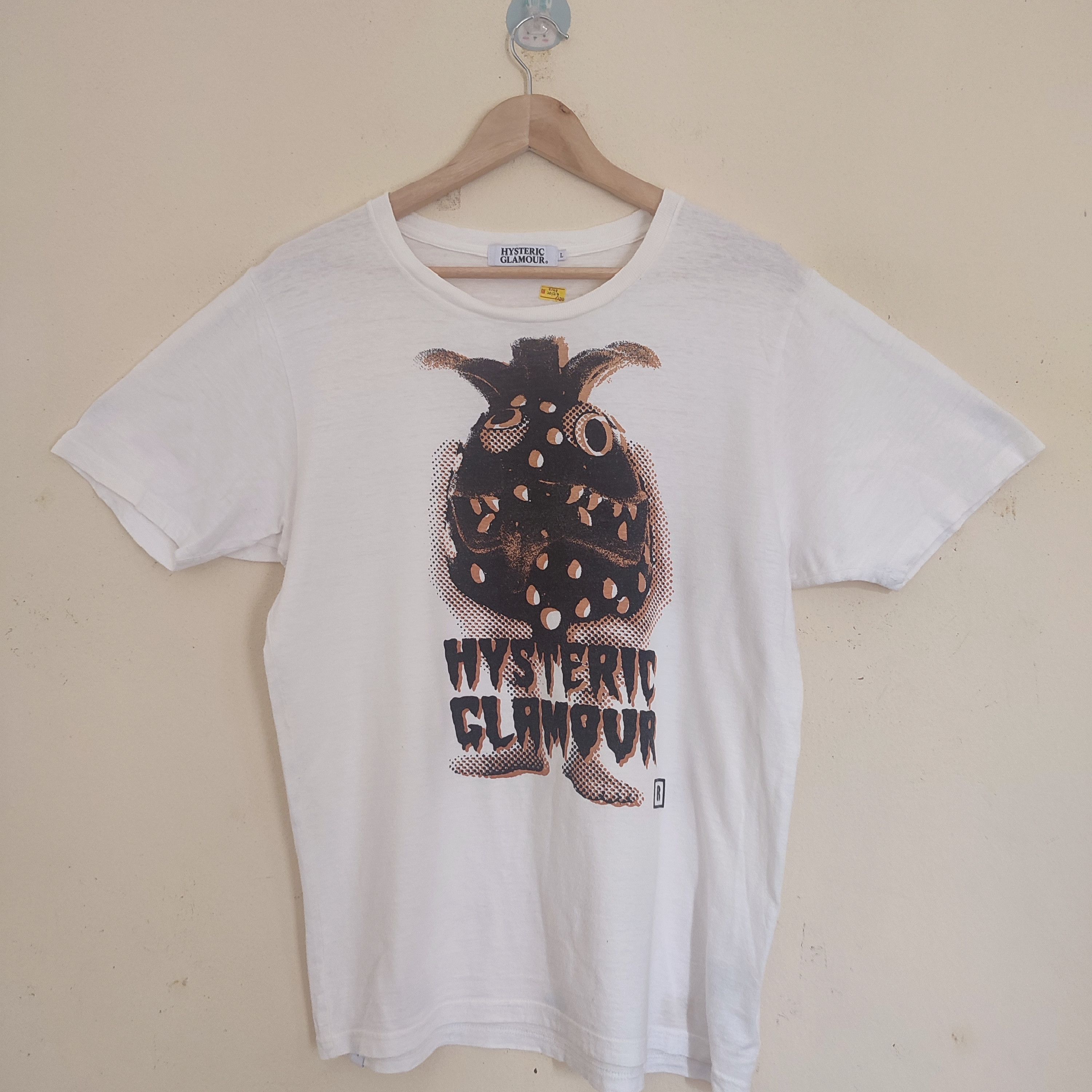 Hysteric Glamour × Japanese Brand × Vintage HYSTERIC GLAMOUR Japanese Brand Tshirt Size US M / EU 48-50 / 2 - 1 Thumbnail