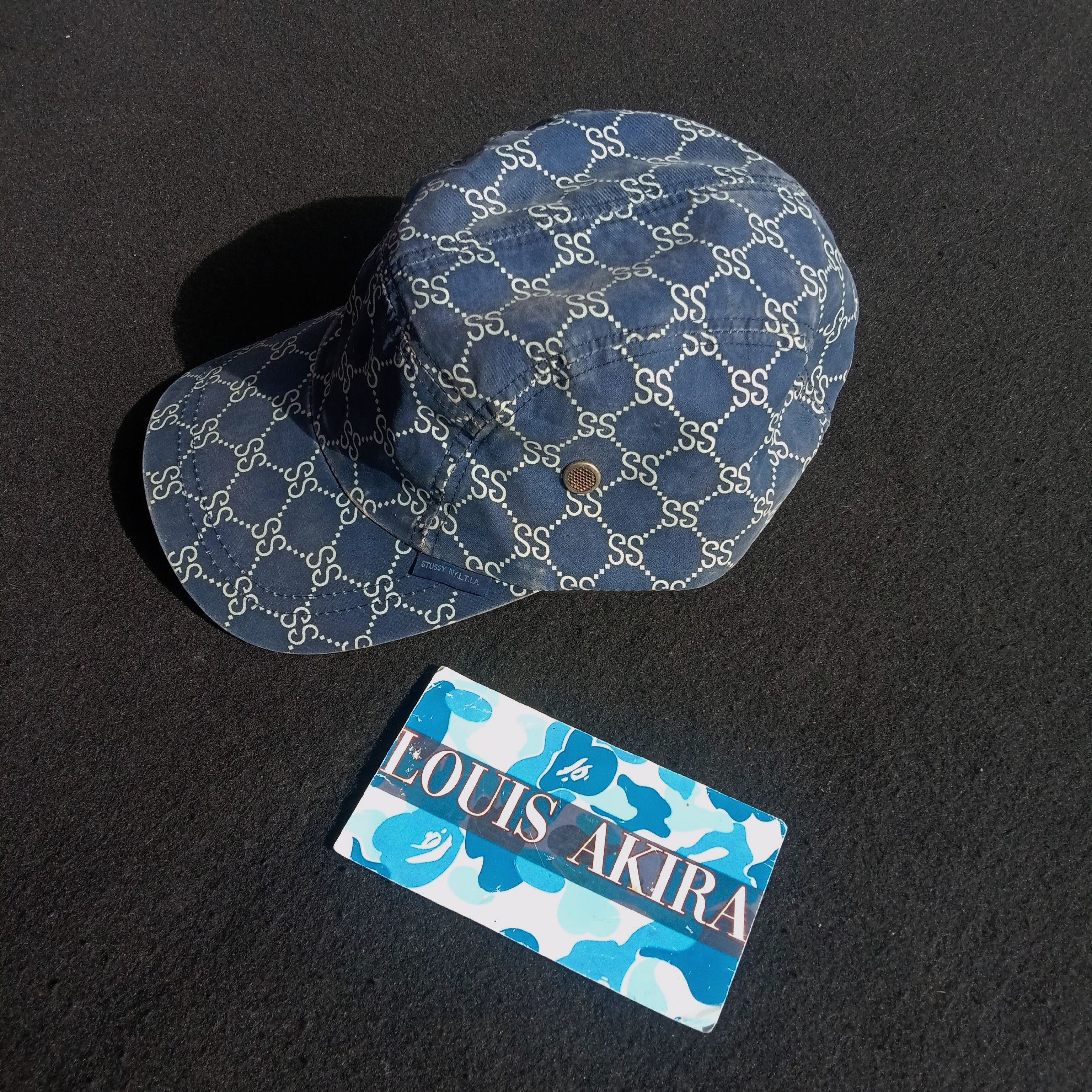 Stussy 2001 Vintage Stussy (Stucci) Parody Gucci Monogram Cap Size ONE SIZE - 4 Thumbnail