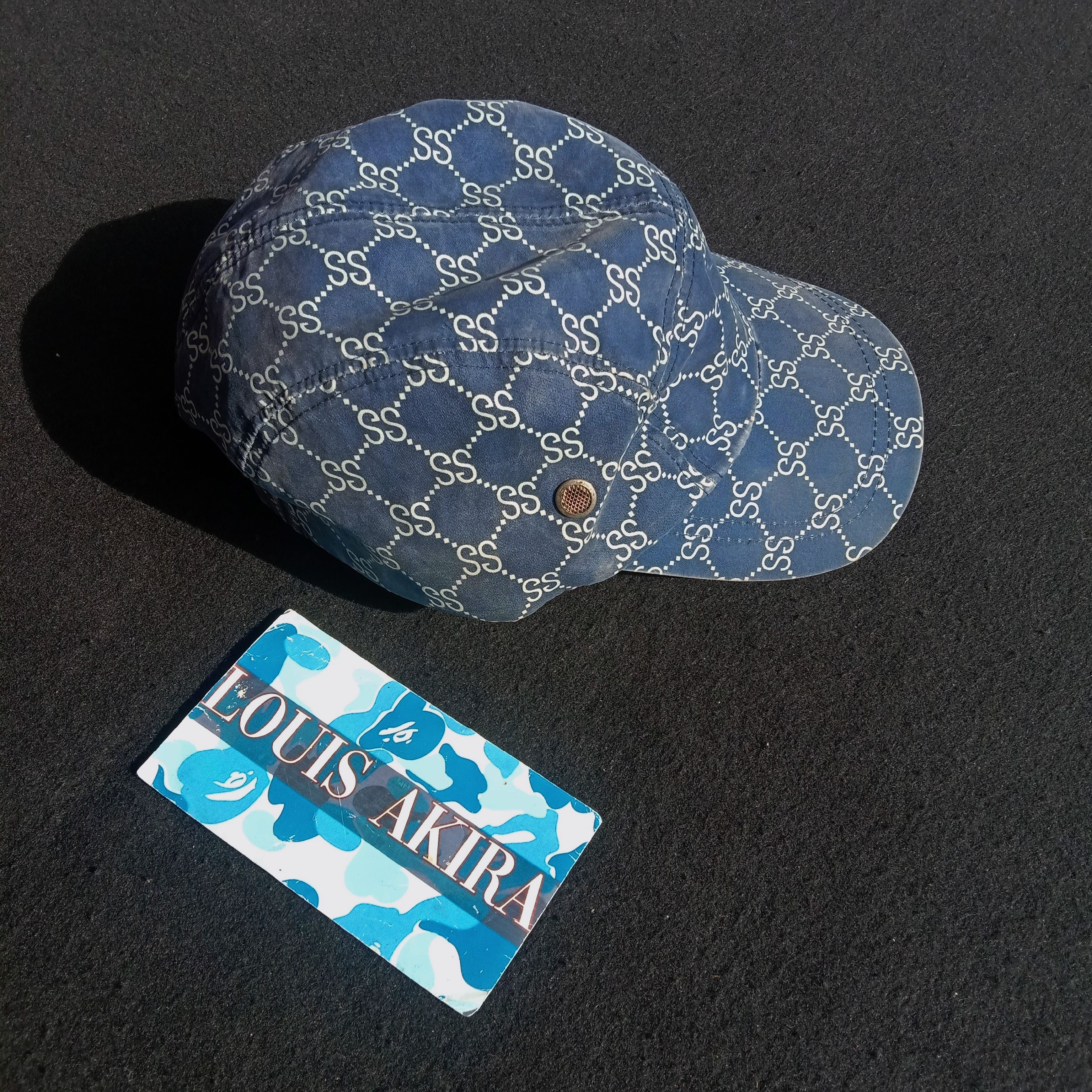 Stussy 2001 Vintage Stussy (Stucci) Parody Gucci Monogram Cap Size ONE SIZE - 2 Thumbnail