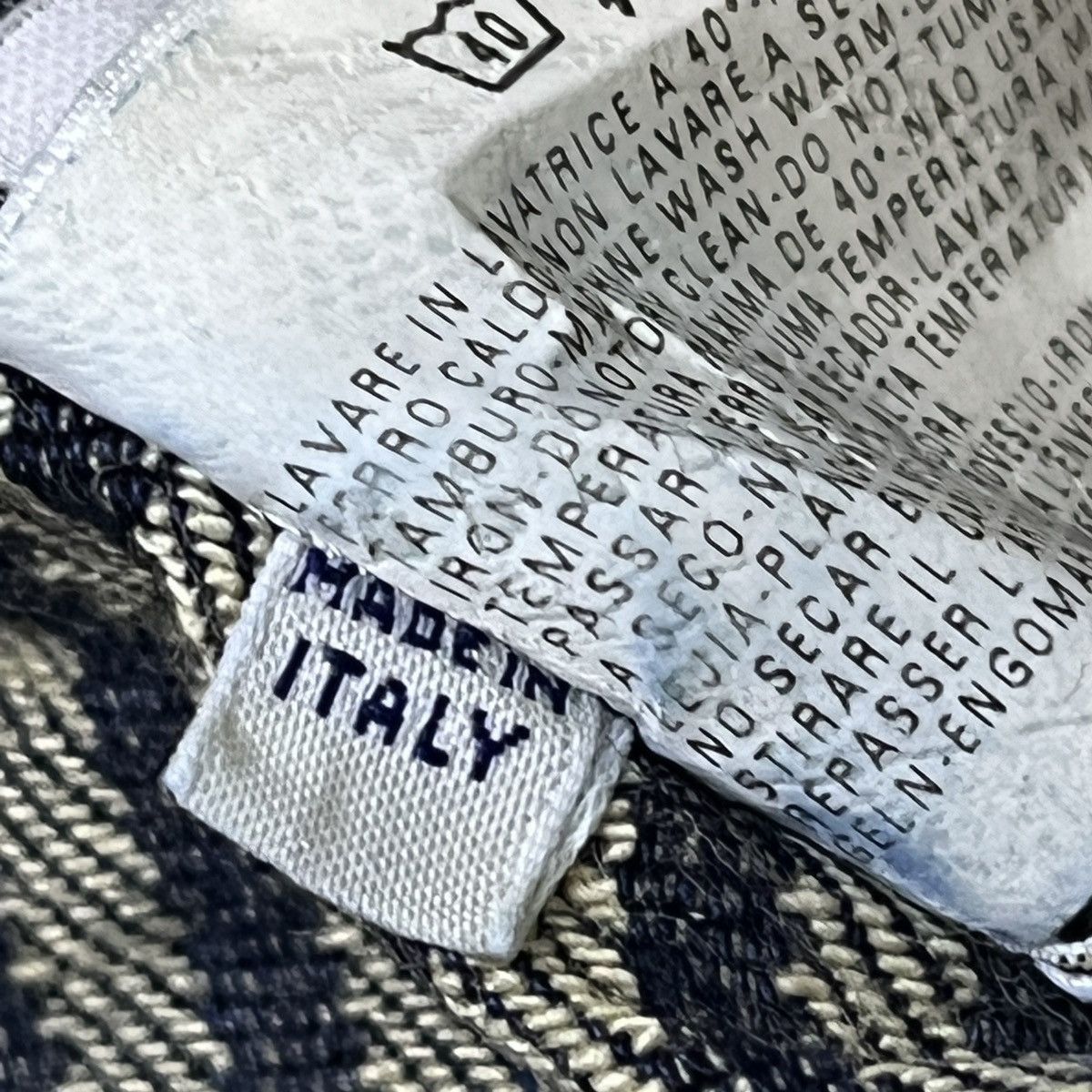Armani × Vintage Vintage 90s Armani Jeans Striped Made In Italy Size US 29 - 11 Thumbnail