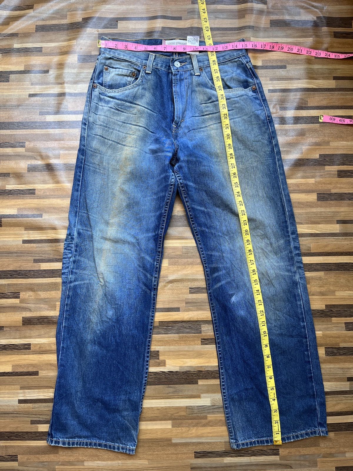 Levi's Vintage Clothing Vintage Levi's 569 Loose Straight Baggy Faded Size US 29 - 4 Thumbnail
