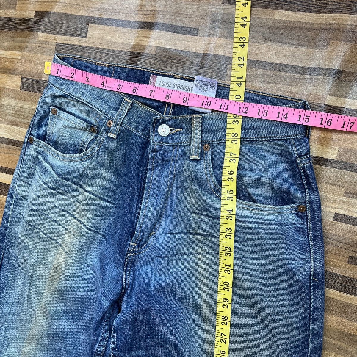 Levi's Vintage Clothing Vintage Levi's 569 Loose Straight Baggy Faded Size US 29 - 3 Thumbnail